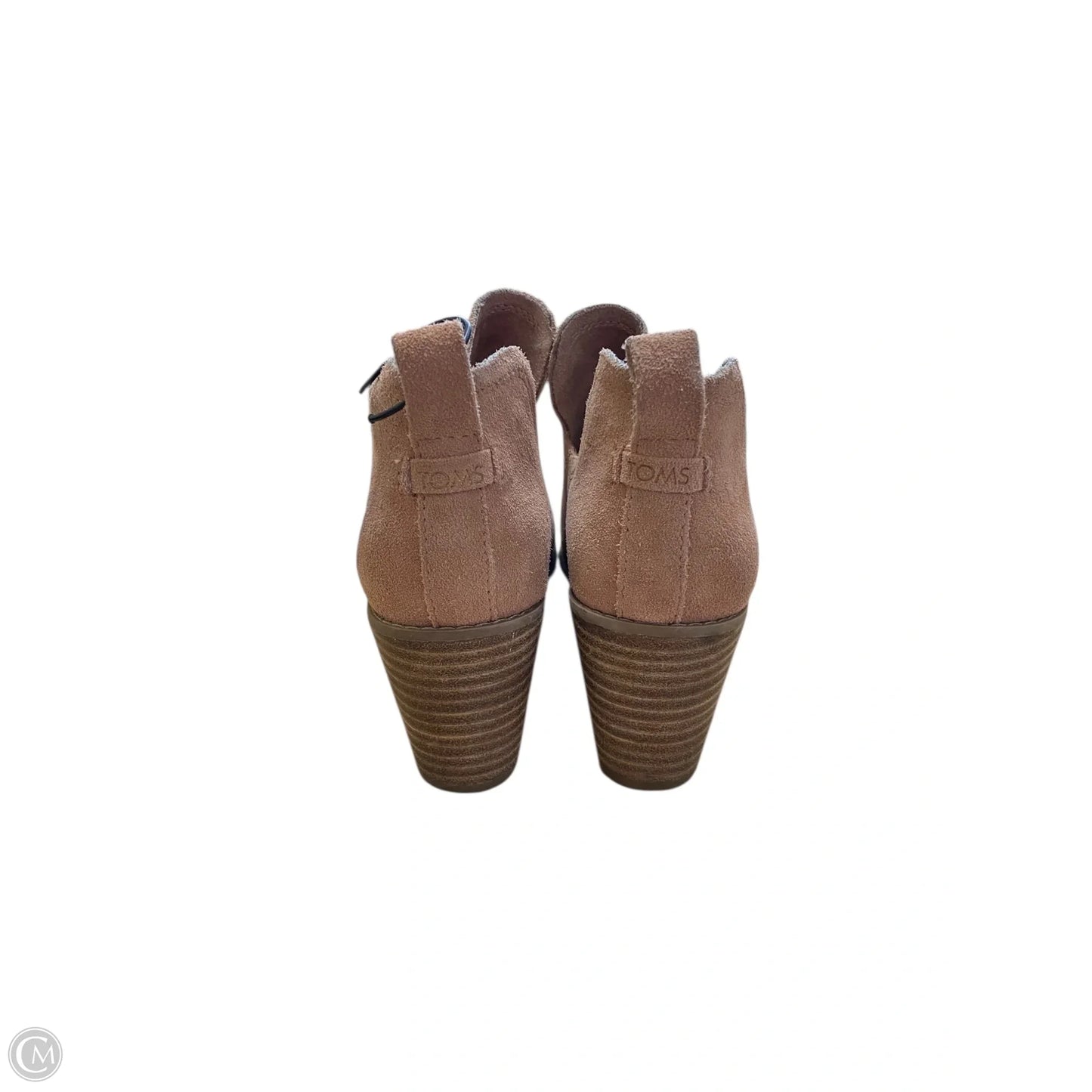 Shoes Heels Wedge By Toms In Pink, Size: 6