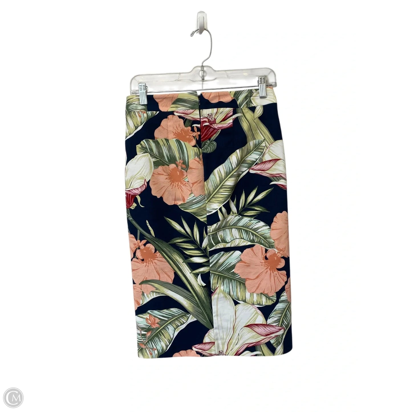 Skirt Midi By Ann Taylor In Floral Print, Size: 2