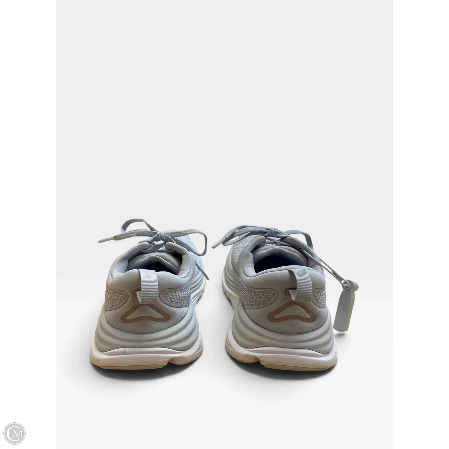 Shoes Athletic By Hoka In Grey, Size: 5