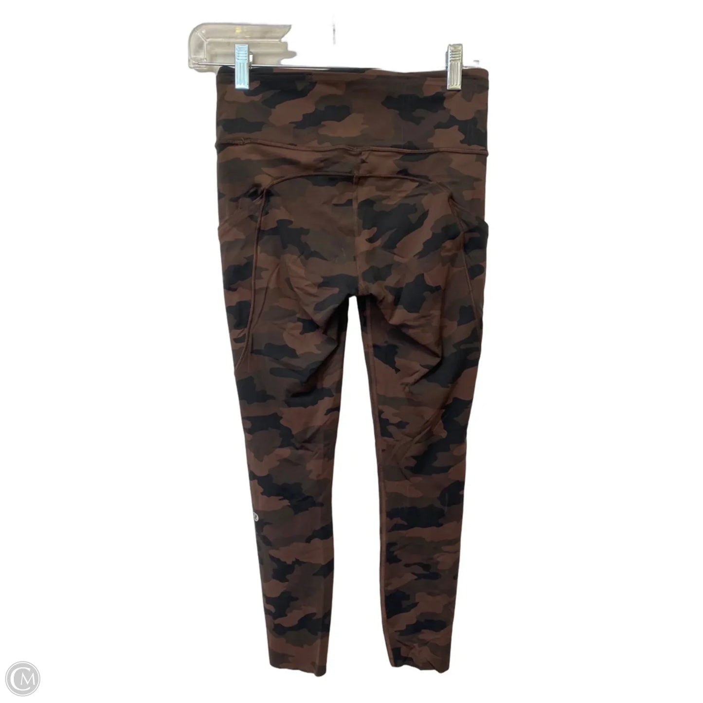 Athletic Leggings By Lululemon In Camouflage Print, Size: 6