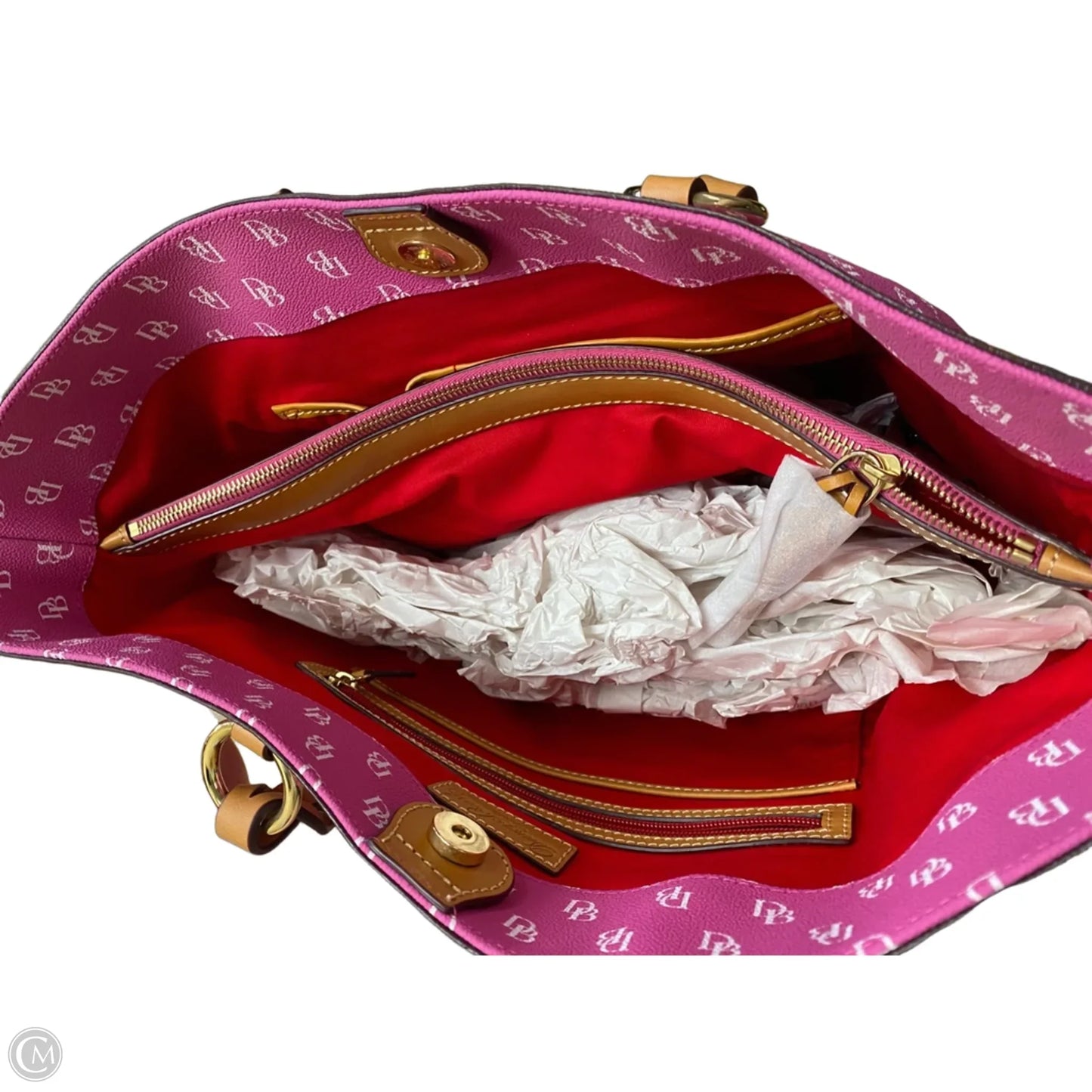 Handbag Designer By Dooney And Bourke, Size: Large