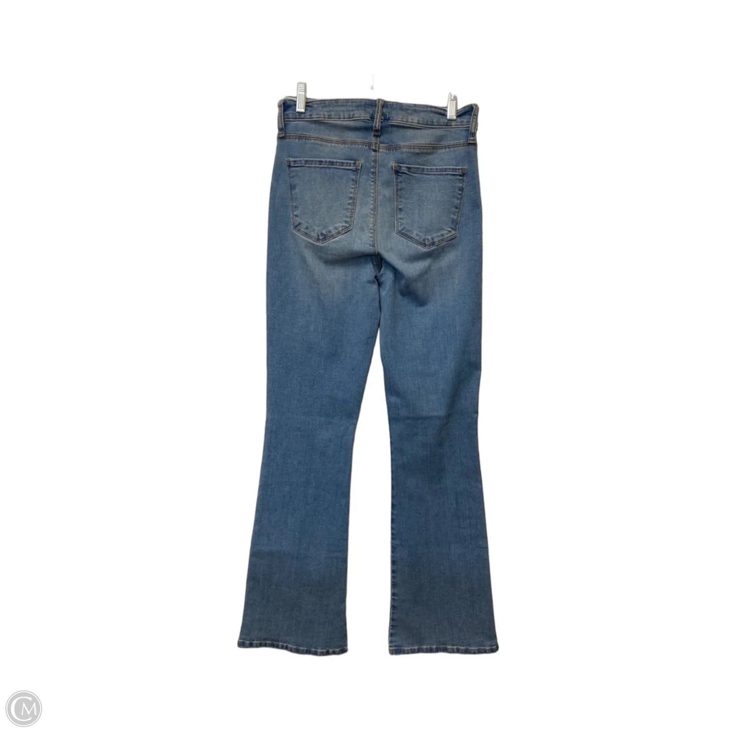 Jeans Flared By Kut In Blue Denim, Size: 0