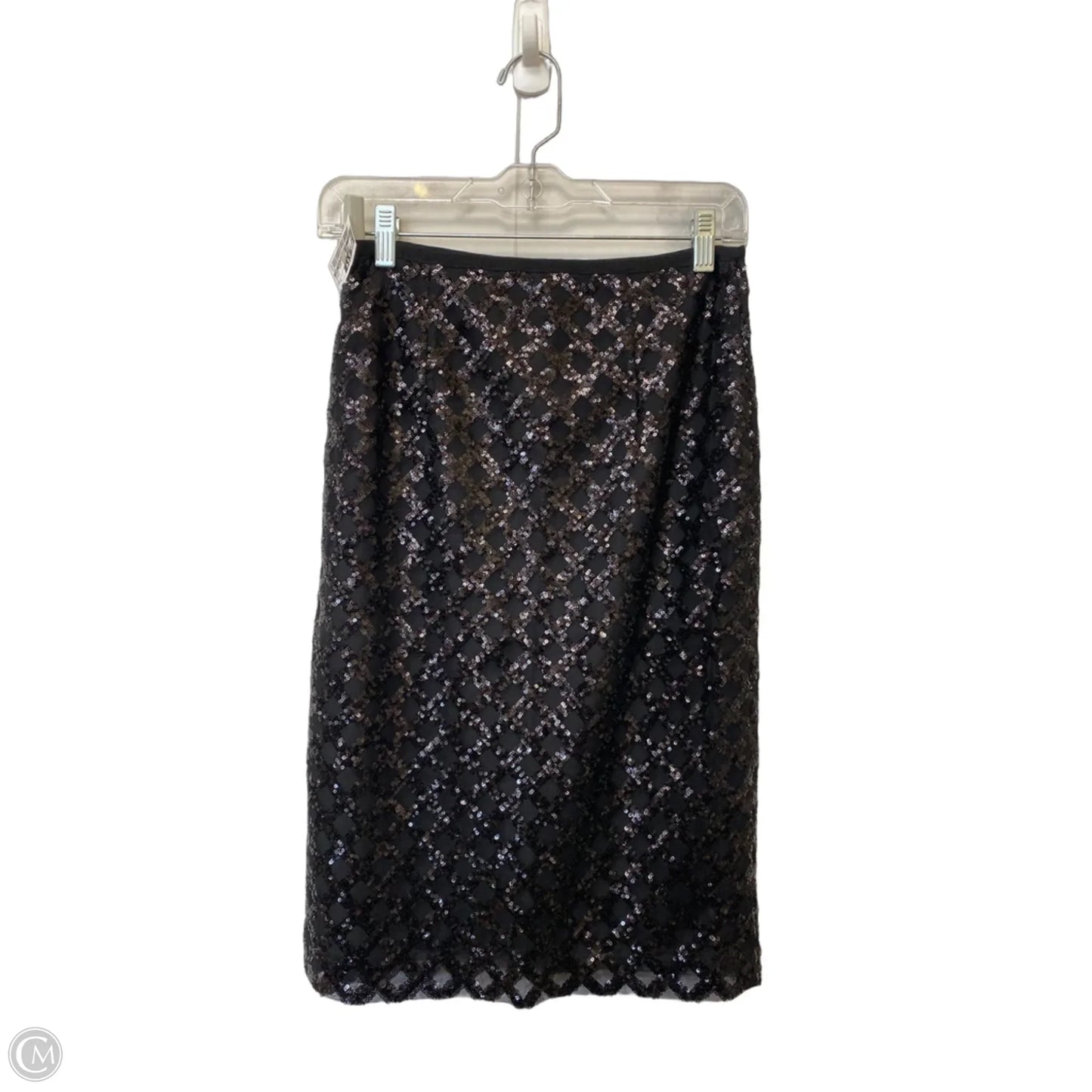 Skirt Midi By Ann Taylor In Black, Size: 2