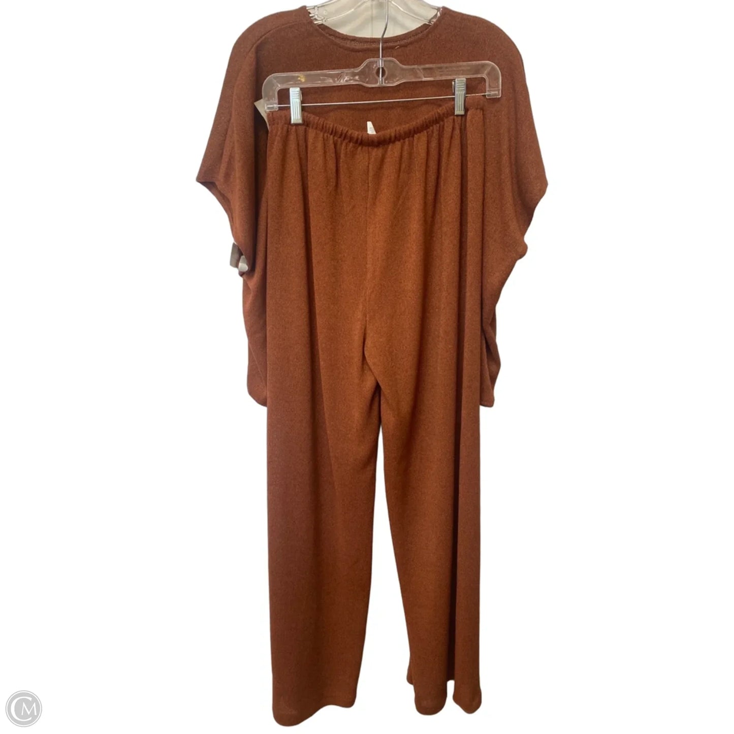 Lounge Set Pants By Zara In Brown, Size: S