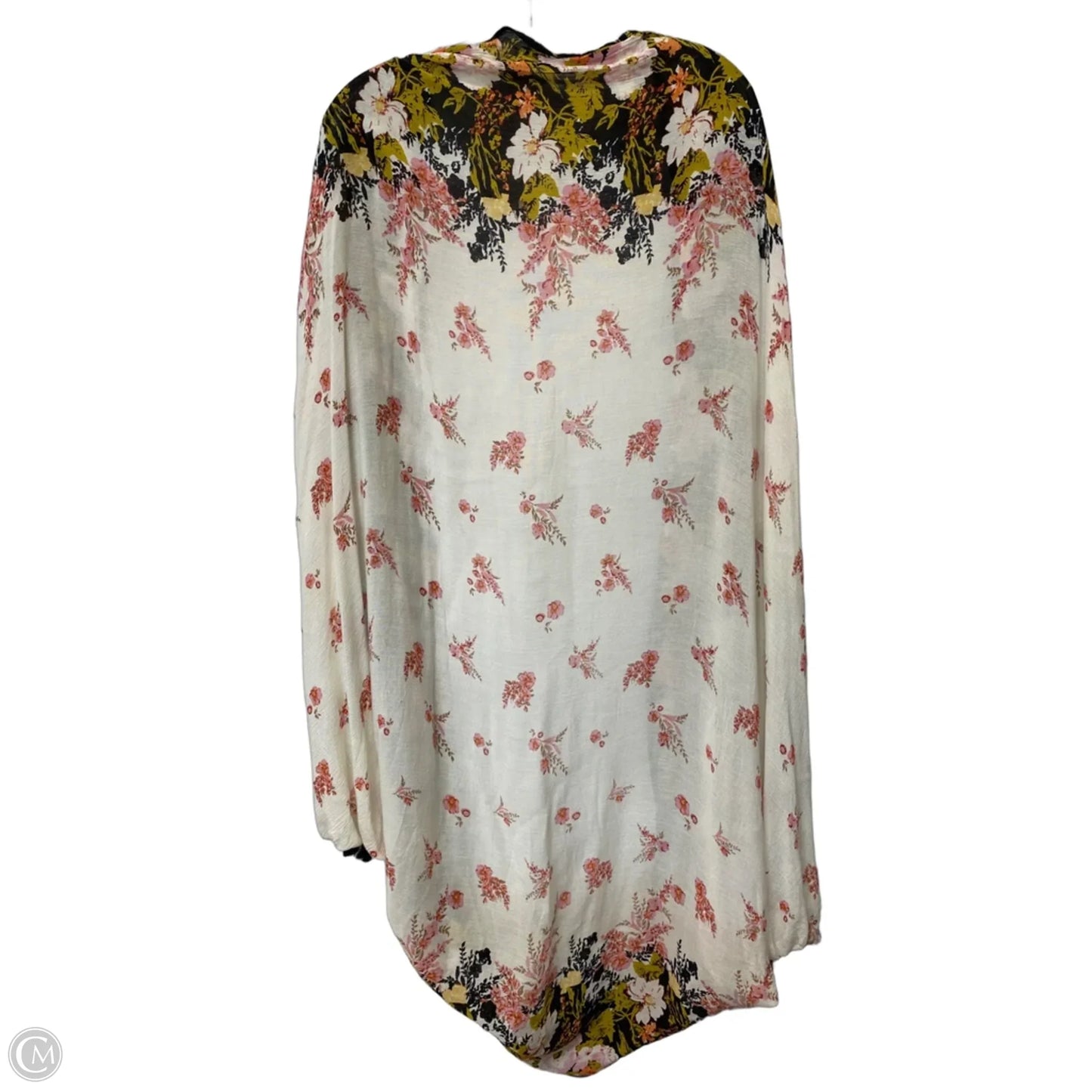 Shawl By Free People In Floral Print, Size: L