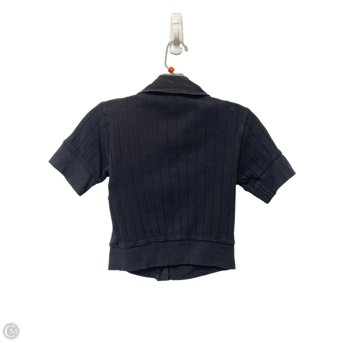 Top Short Sleeve By Free People In Black, Size: Xs
