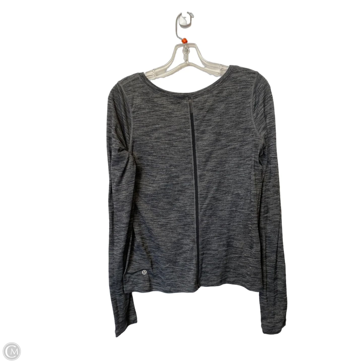 Top Long Sleeve By Lululemon In Grey, Size: 6