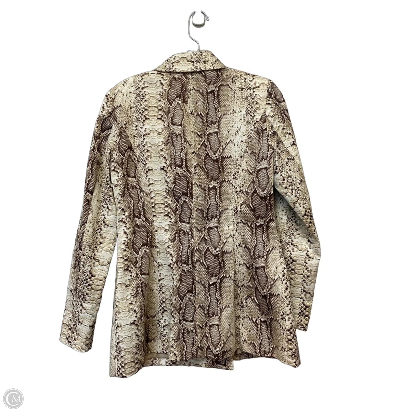 Blazer By Cme In Animal Print, Size: S