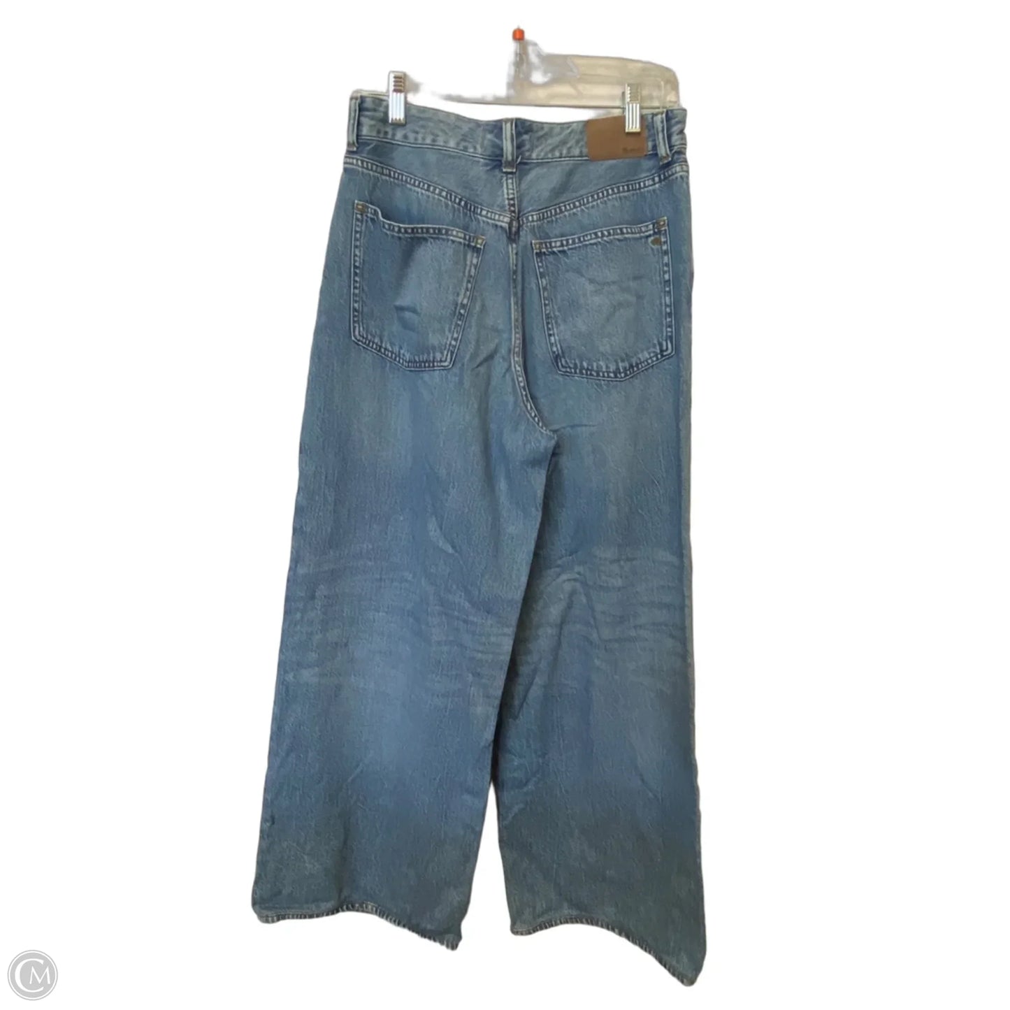 Jeans Wide Leg By Madewell In Blue, Size: 8