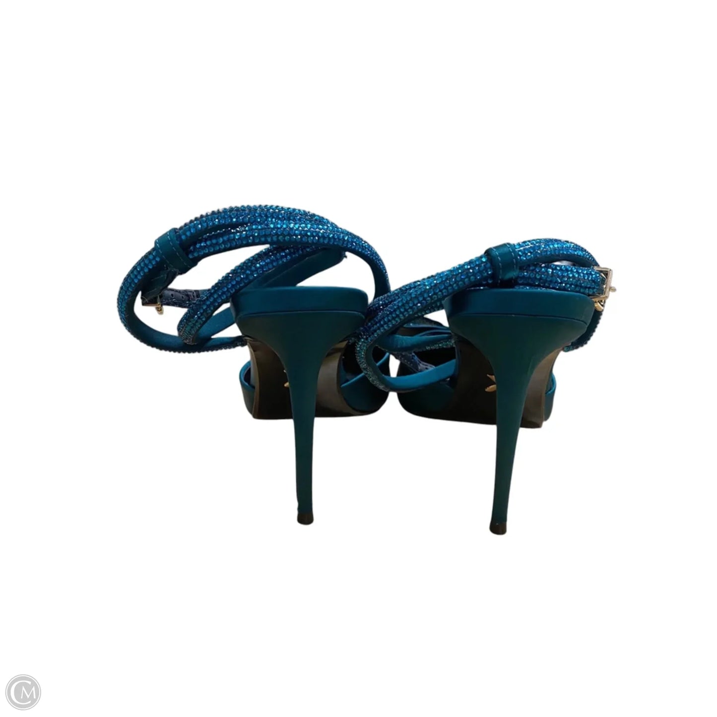 Shoes Heels Kitten By Express In Blue, Size: 8