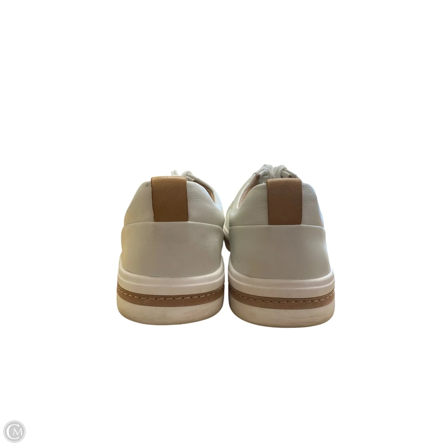 Shoes Sneakers By Clarks In White, Size: 8.5