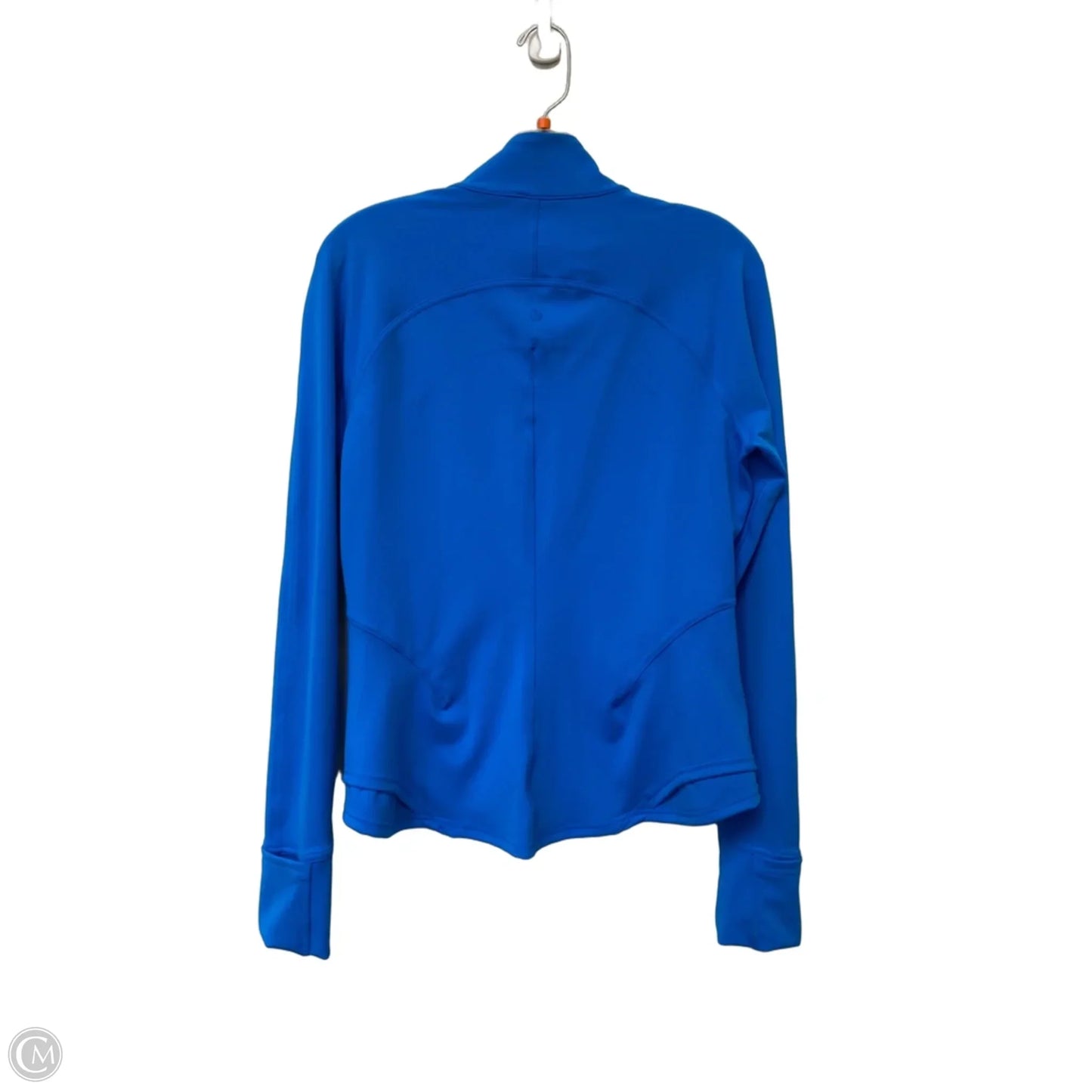 Athletic Jacket By Lululemon In Blue, Size: 10