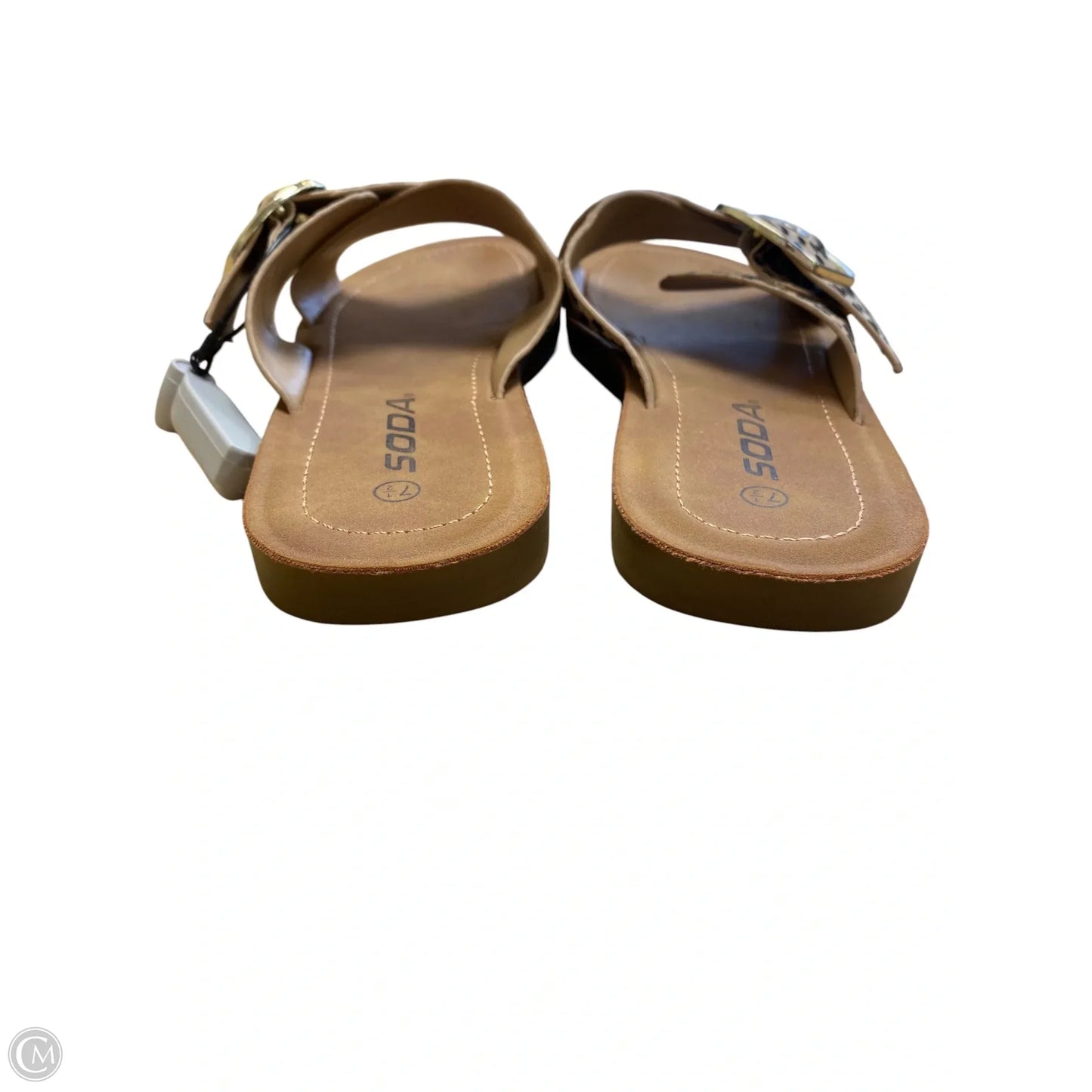 Shoes Flats By Soda In Animal Print, Size: 7.5