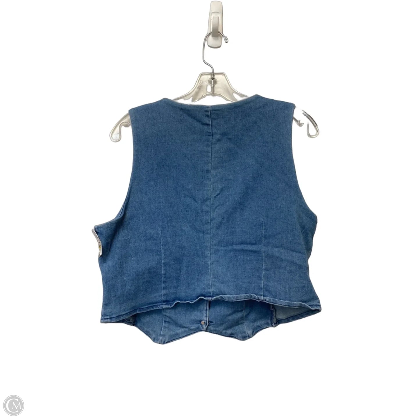 Vest Other By Sofia By Sofia Vergara In Blue Denim, Size: M