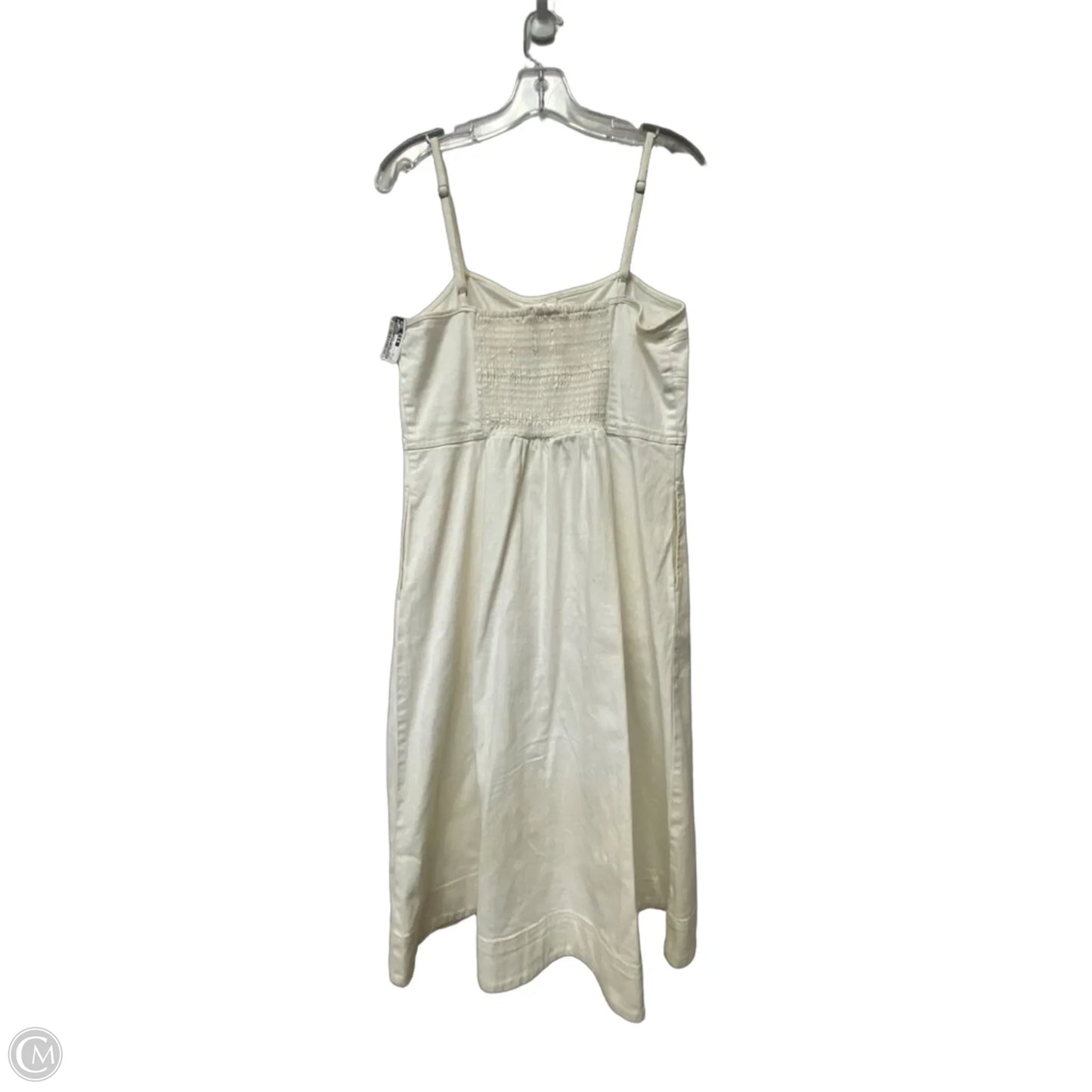 Dress Casual Maxi By Universal Thread In Cream, Size: M