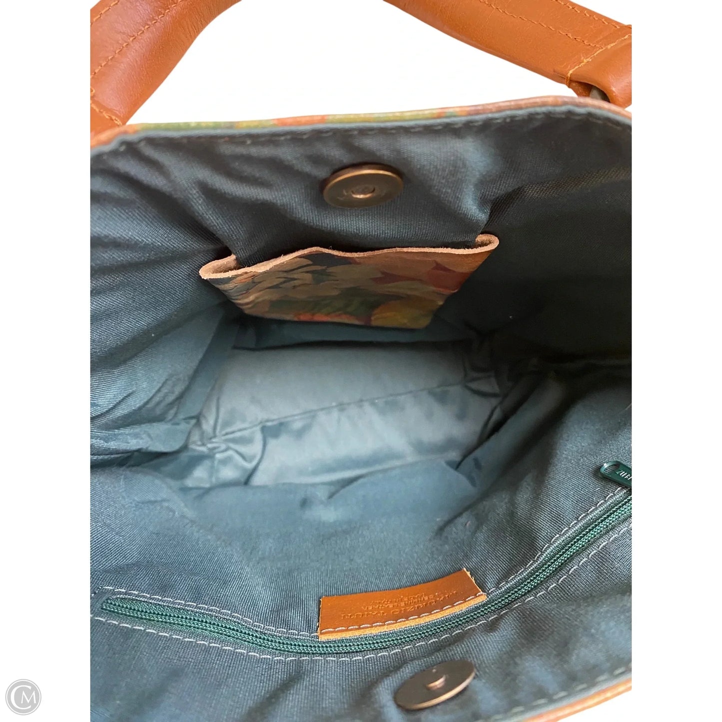 Handbag Leather By Cmc, Size: Medium