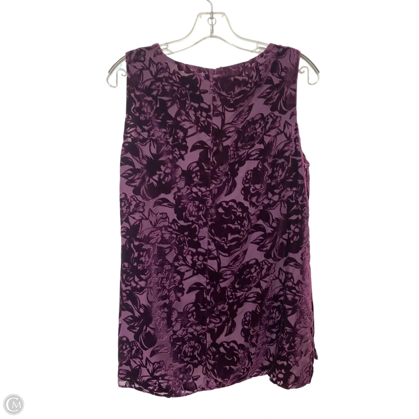 Top Sleeveless By White House Black Market In Purple, Size: 8