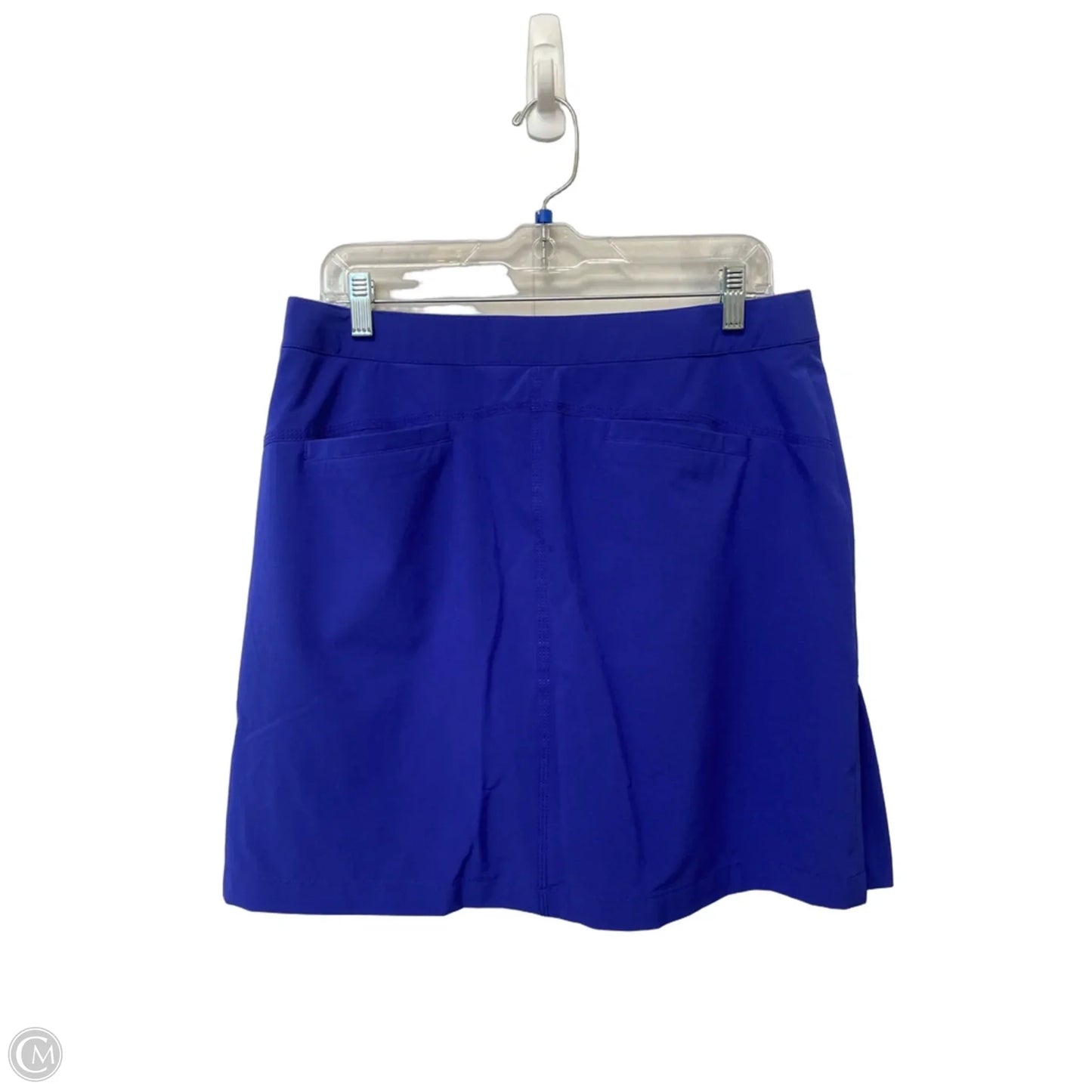 Athletic Skirt By Chicos In Blue, Size: 8