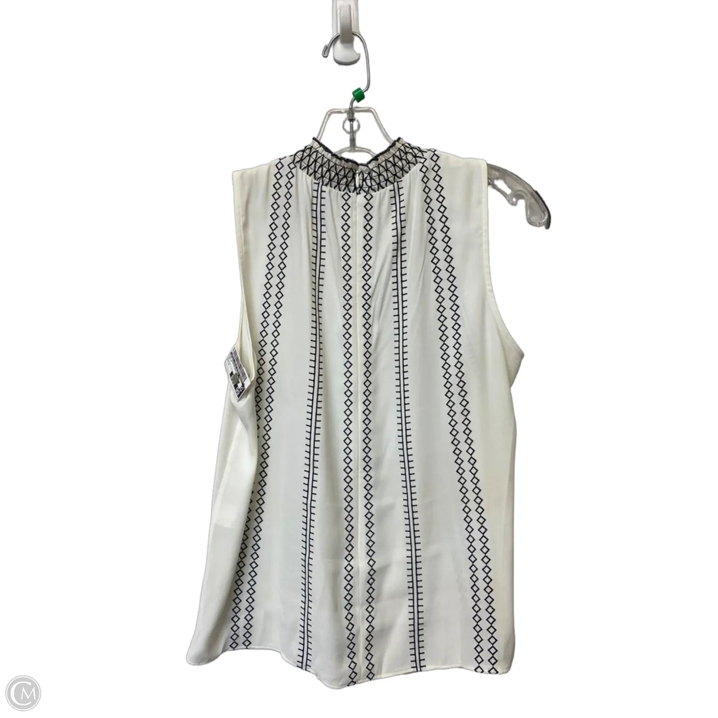 Top Sleeveless By White House Black Market In White, Size: 4