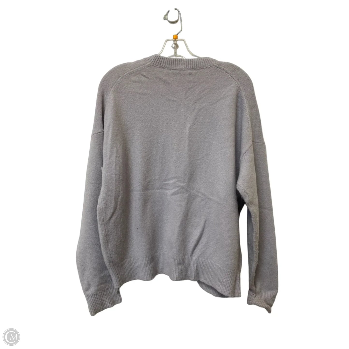 Sweater Cardigan By Madewell In Grey, Size: S