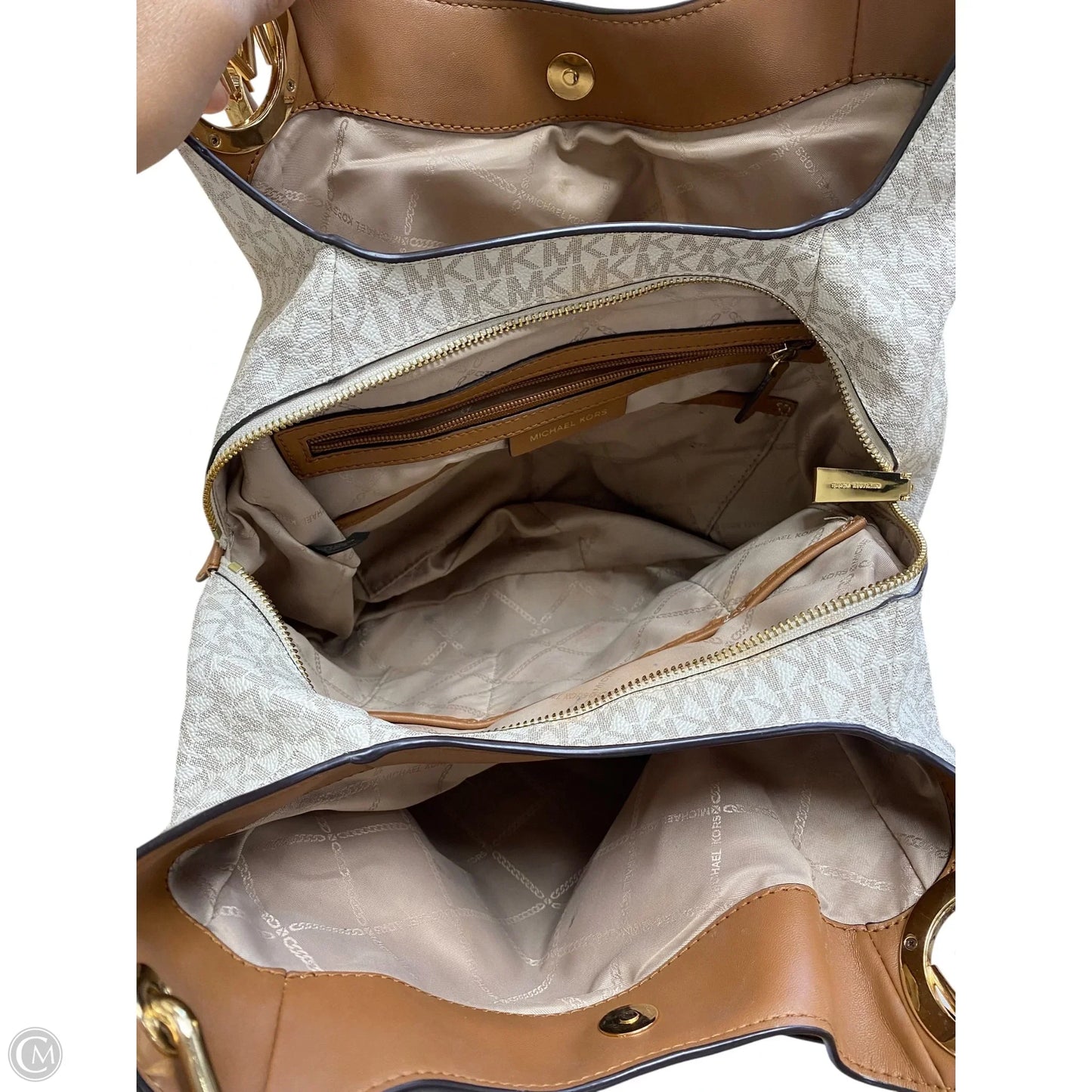 Handbag Designer By Michael Kors, Size: Medium