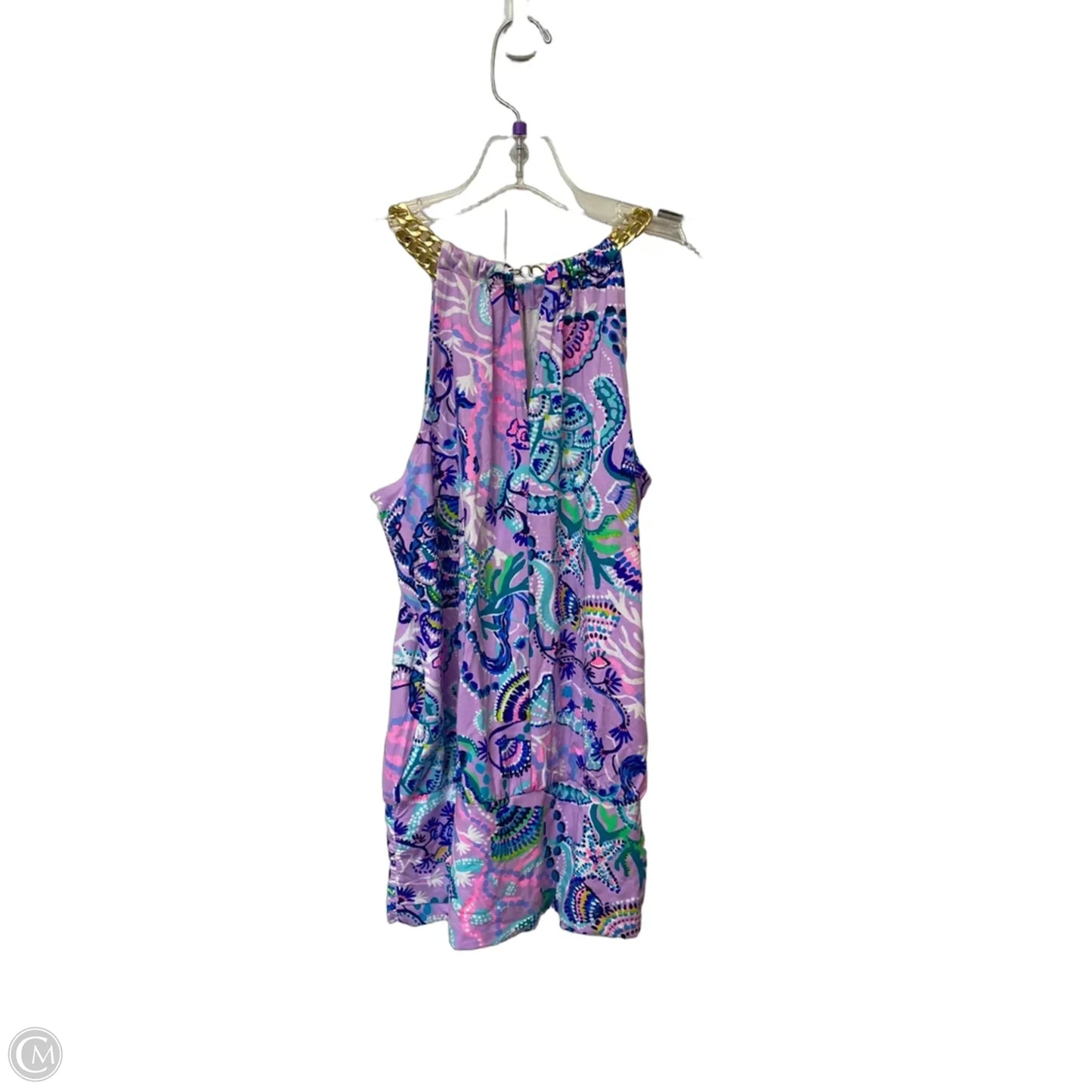 Top Sleeveless Designer By Lilly Pulitzer In Purple, Size: Xs