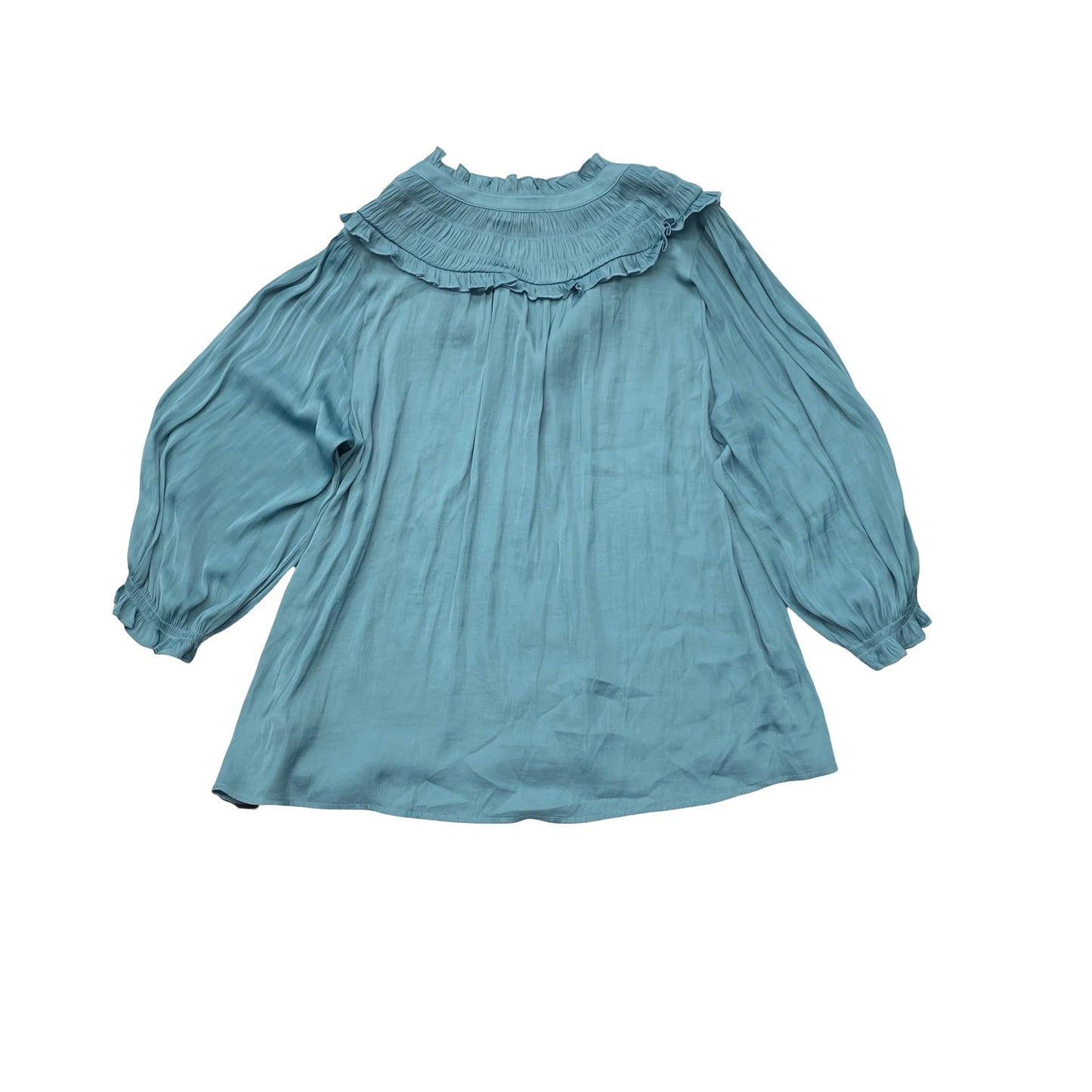 Top Ls By Democracy In Teal, Size:Xl