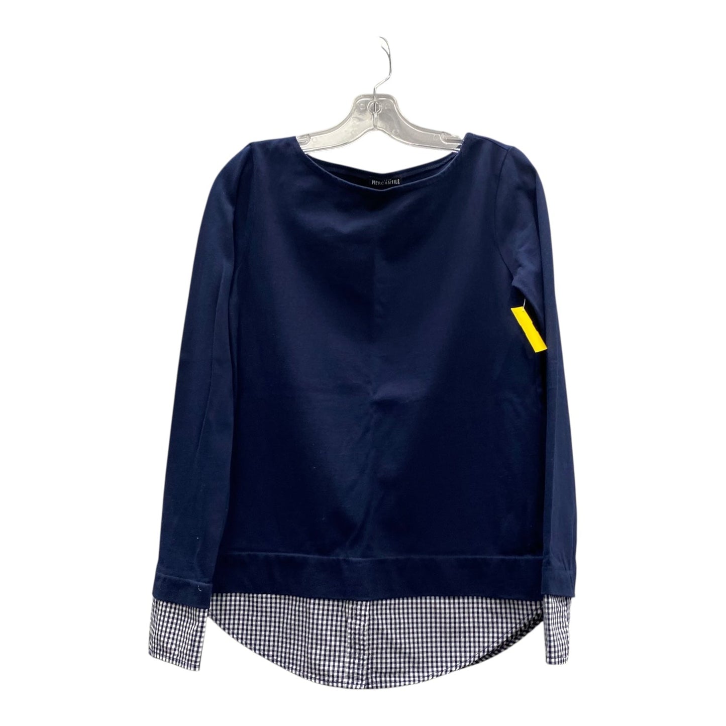 Top Ls By J. Crew In Navy, Size:Xs