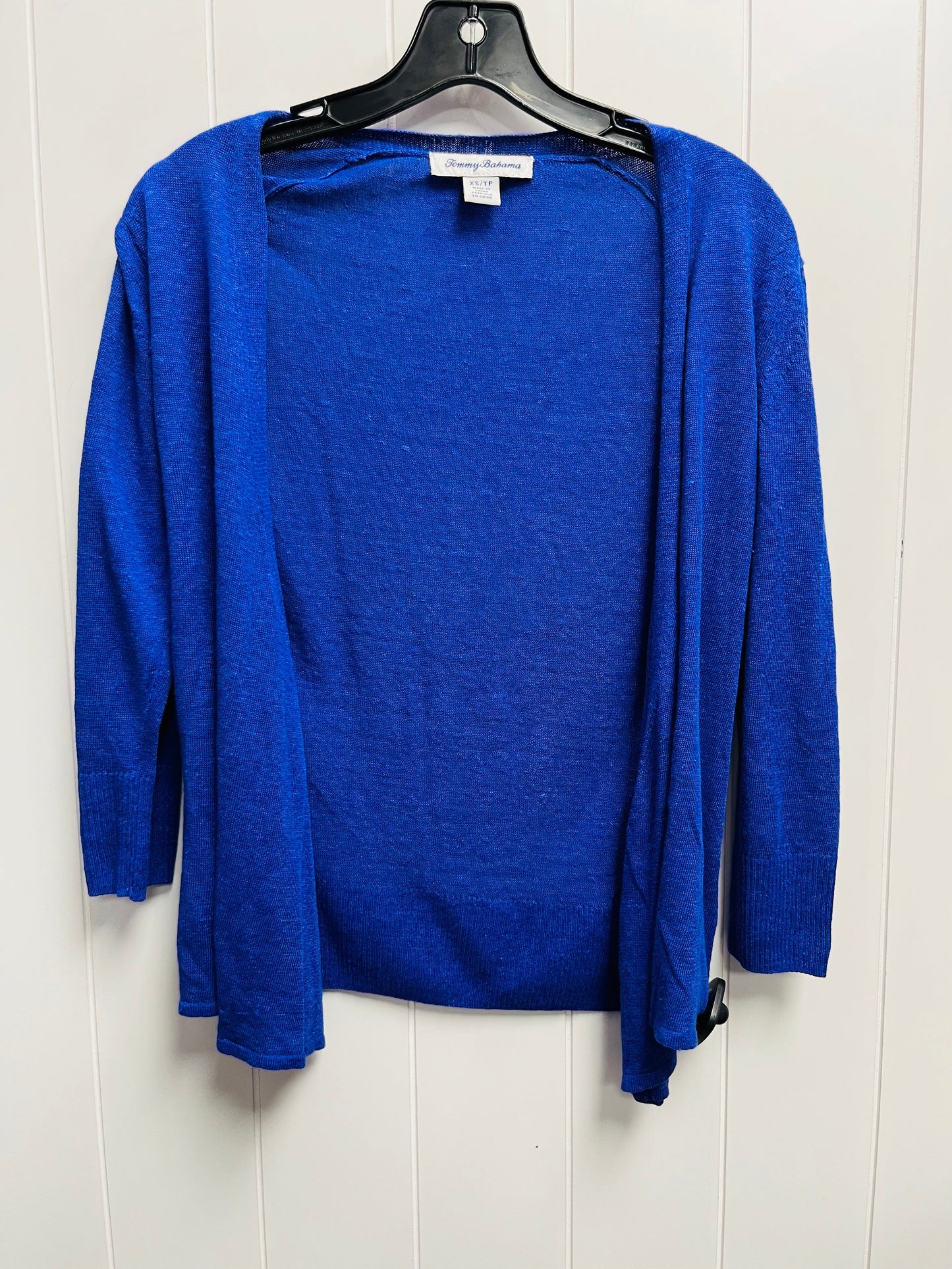 Sweater Cardigan By Tommy Bahama In Purple, Size: Xs