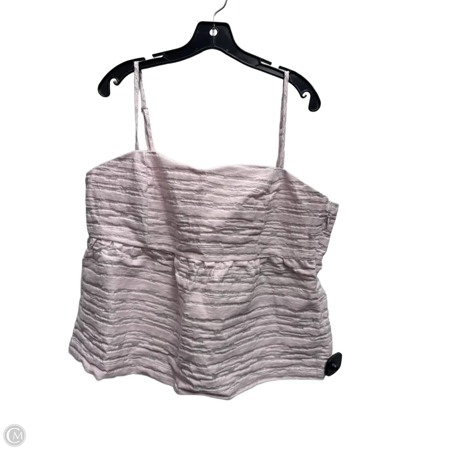 Top Sleeveless By Clothes Mentor In Pink, Size: Xl
