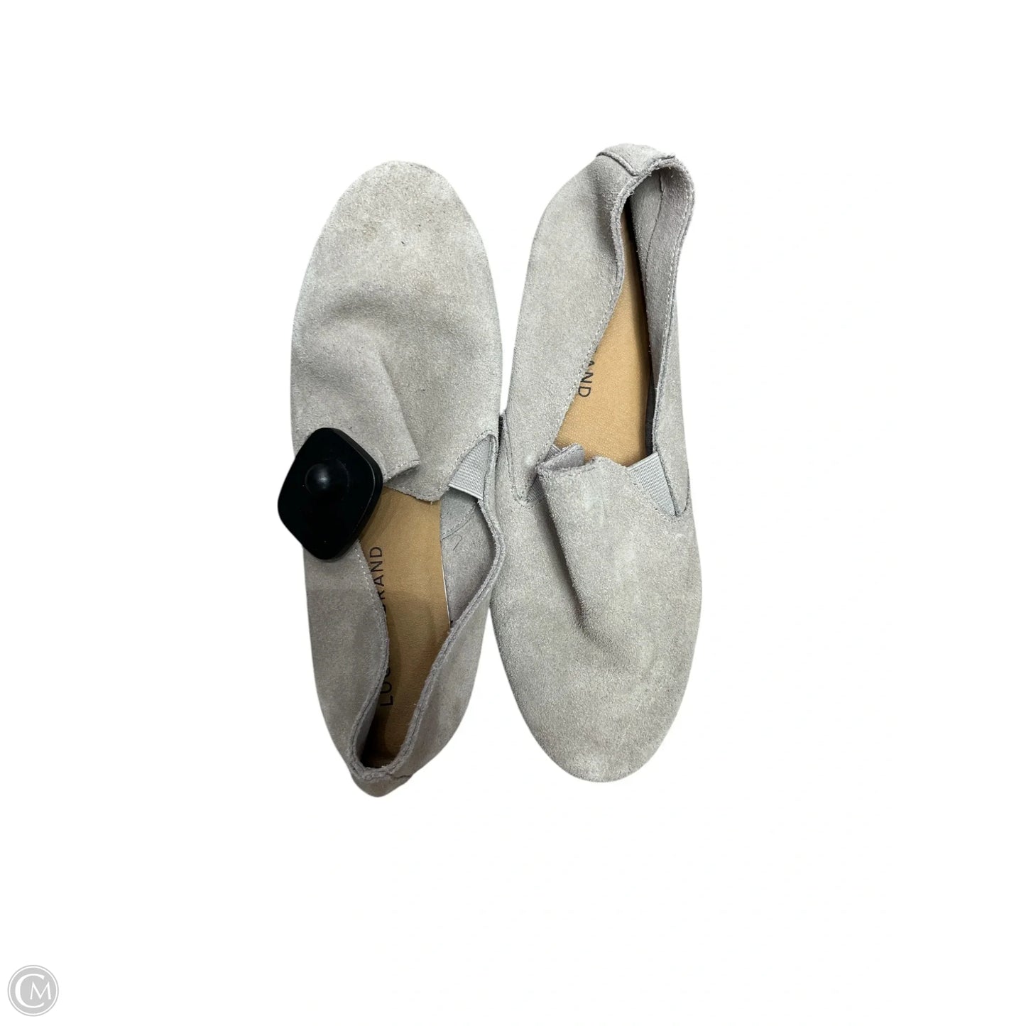 Shoes Flats By Lucky Brand In Grey, Size: 7.5