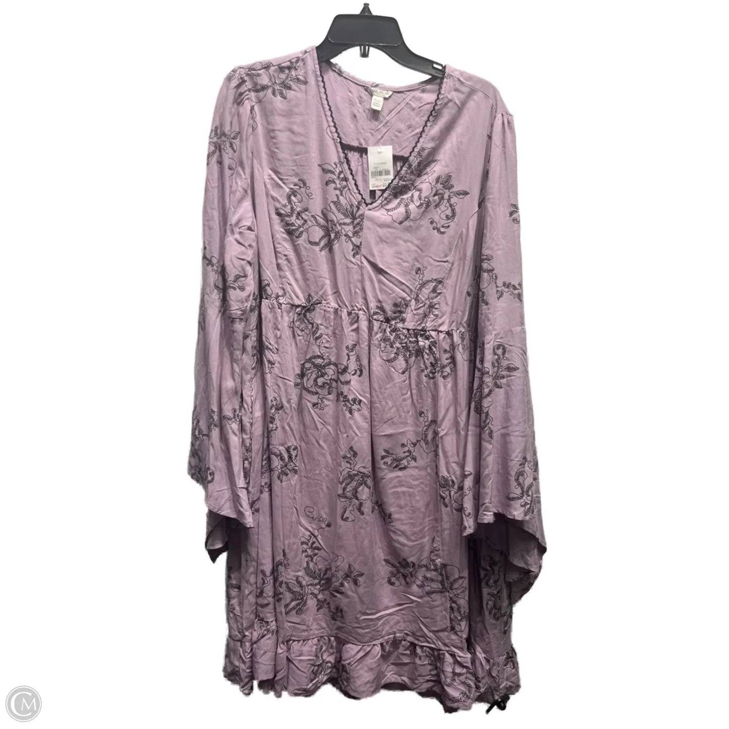 Dress Casual Short By Cato In Purple, Size: 18