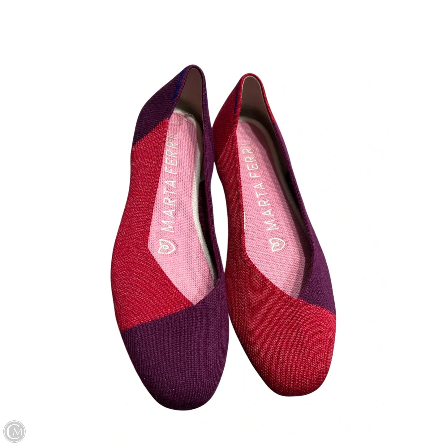 Shoes Flats By Rothys In Pink & Red, Size: 7.5