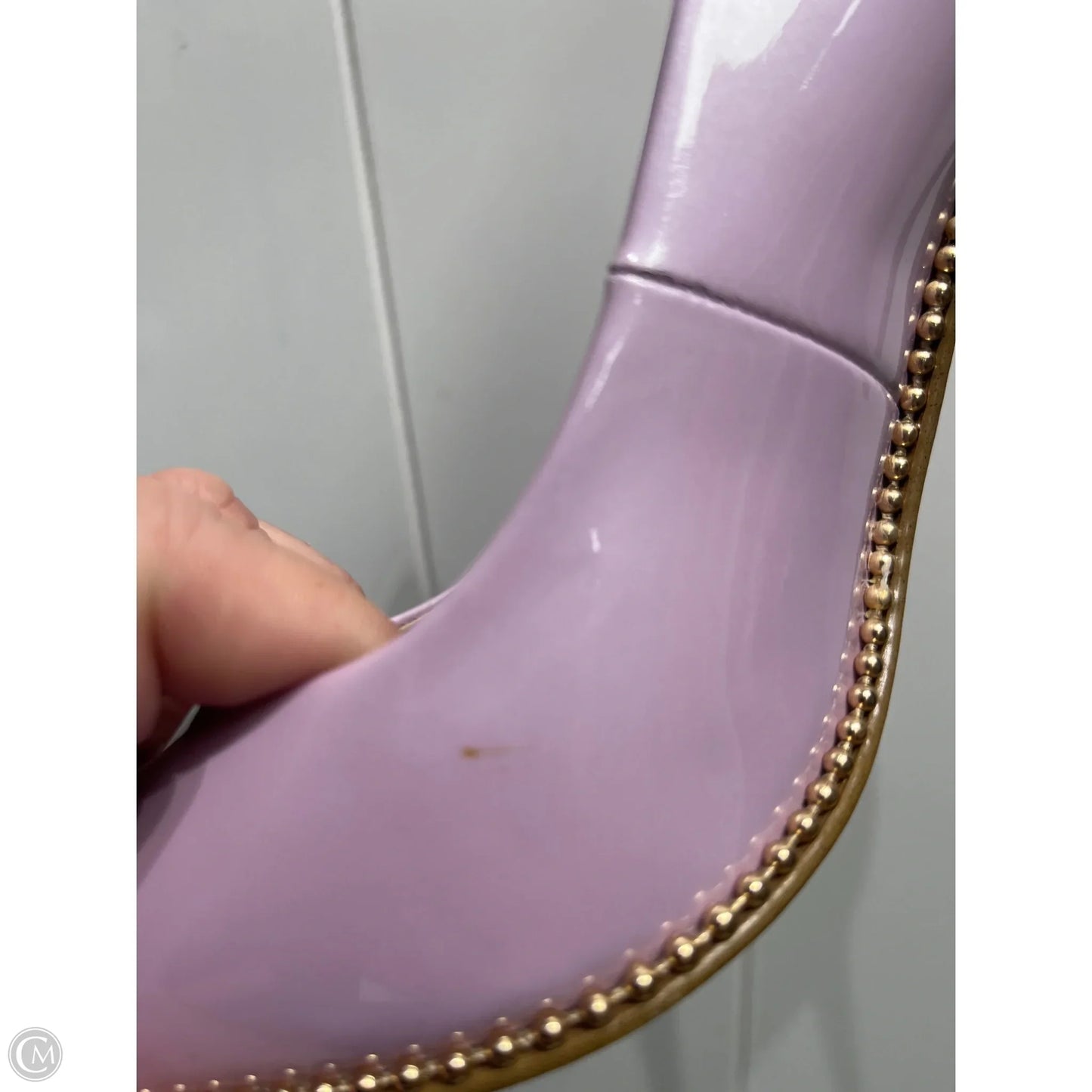 Shoes Designer By Coach In Purple, Size: 10