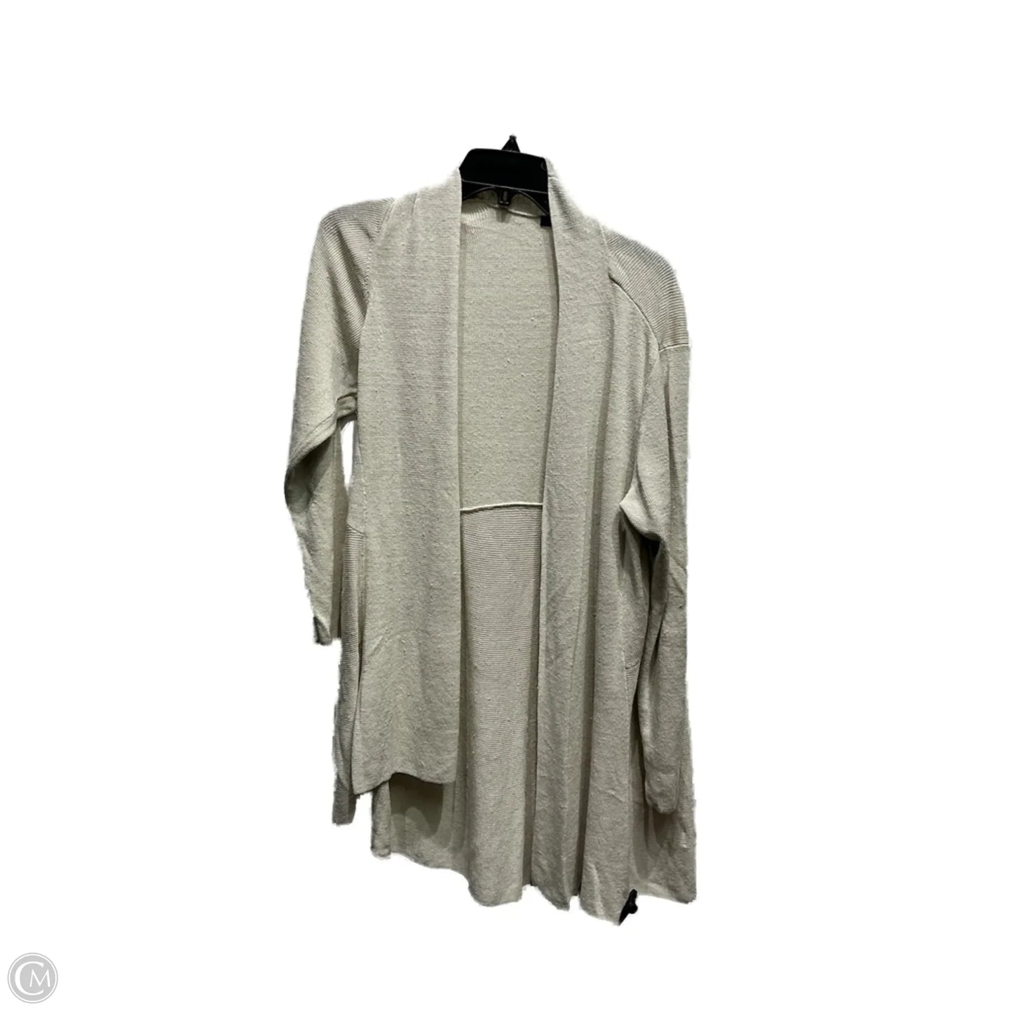 Sweater Cardigan By Eileen Fisher In Cream, Size: 1x