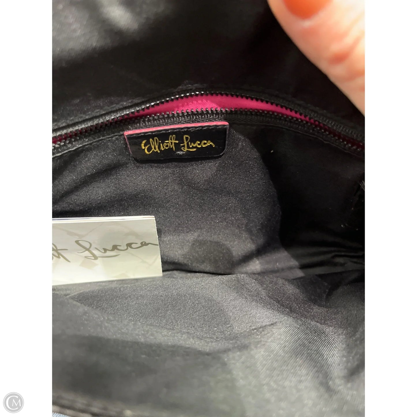 Crossbody Leather By Elliot Lucca, Size: Small