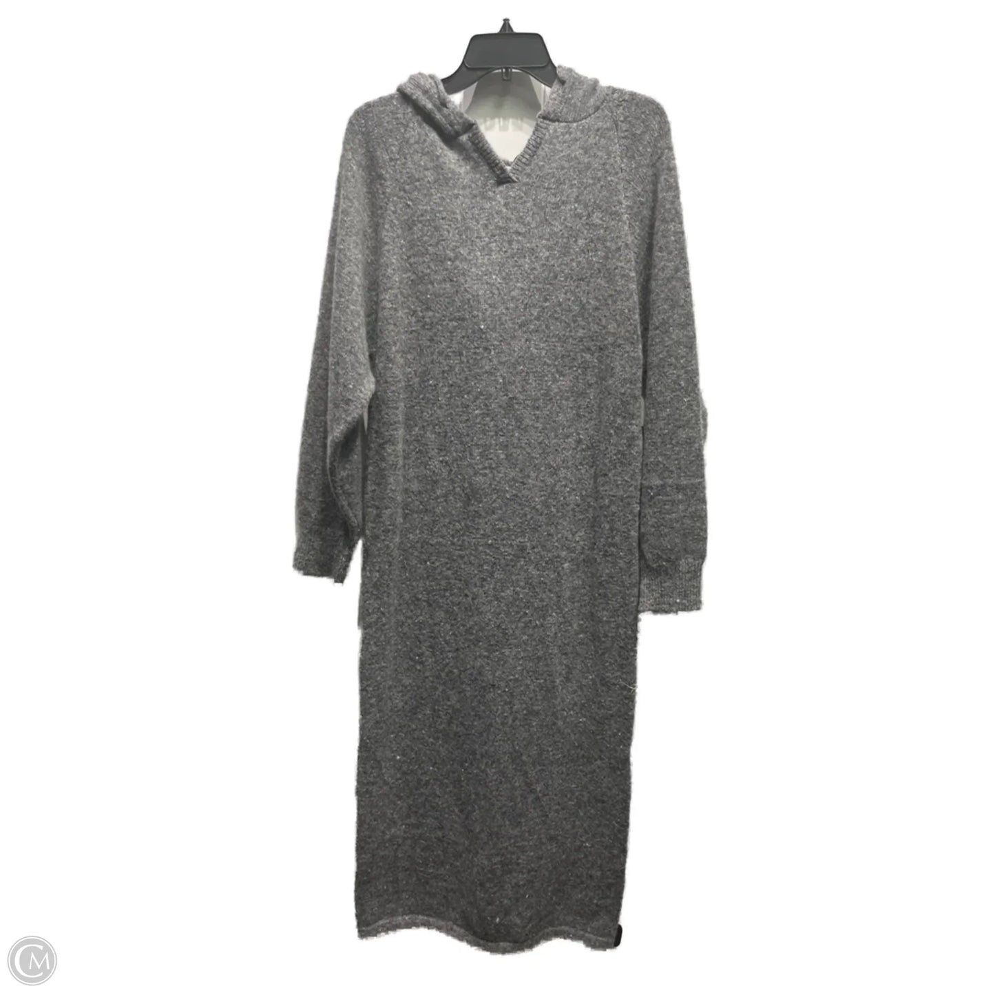 Dress Sweater By Bluivy In Grey, Size: L