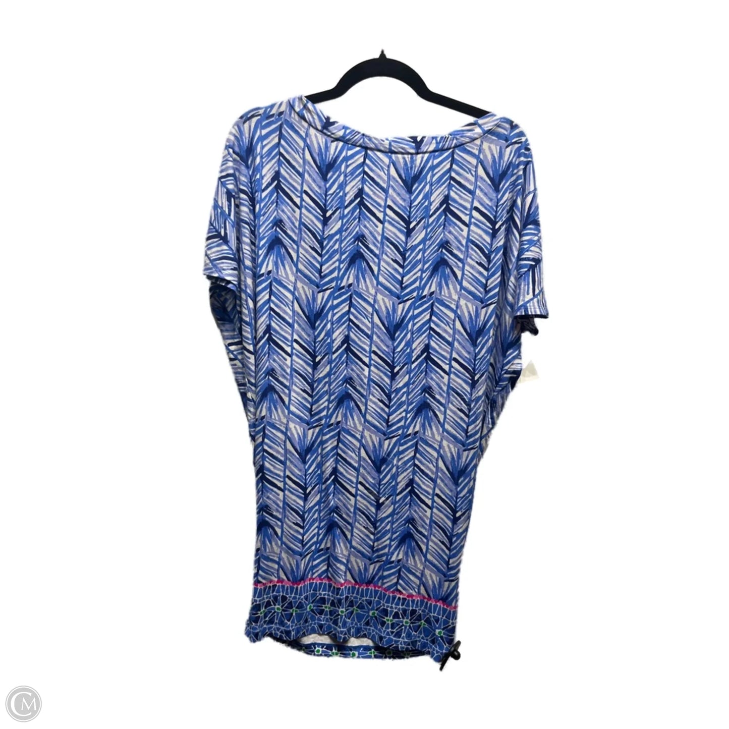 Dress Designer By Lilly Pulitzer In Blue & White, Size: Xs