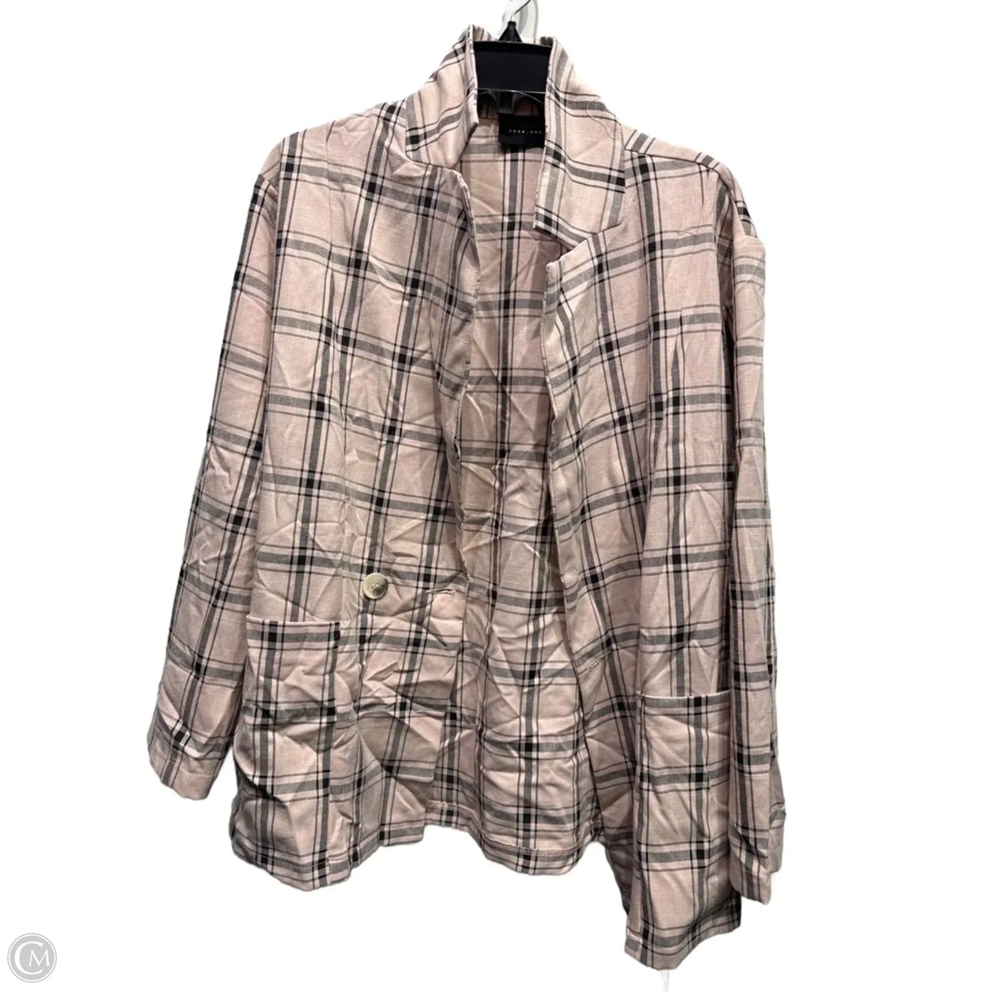 Blazer By know one cares r In Grey & Pink, Size: Xl