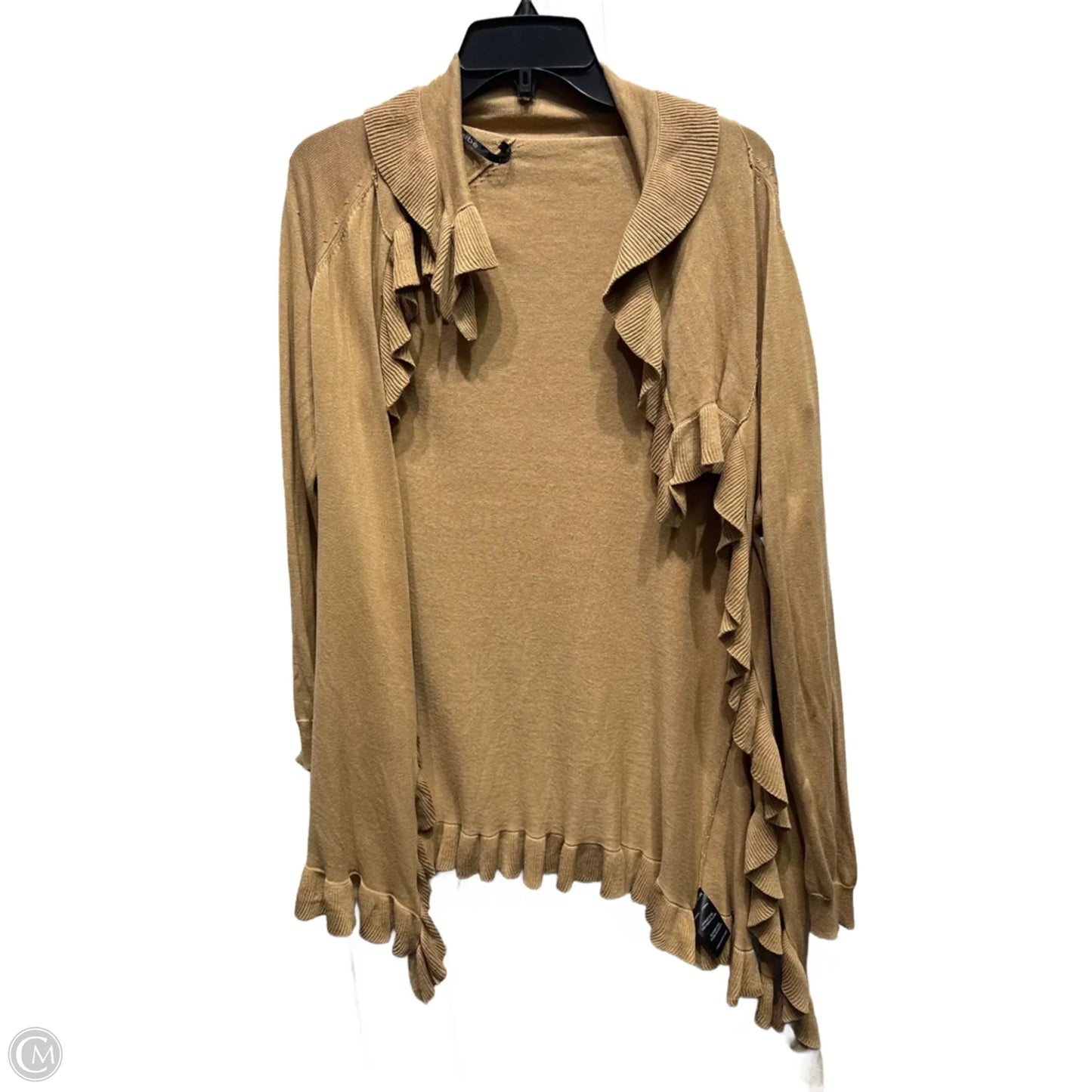 Sweater Cardigan By Bebe In Tan, Size: M