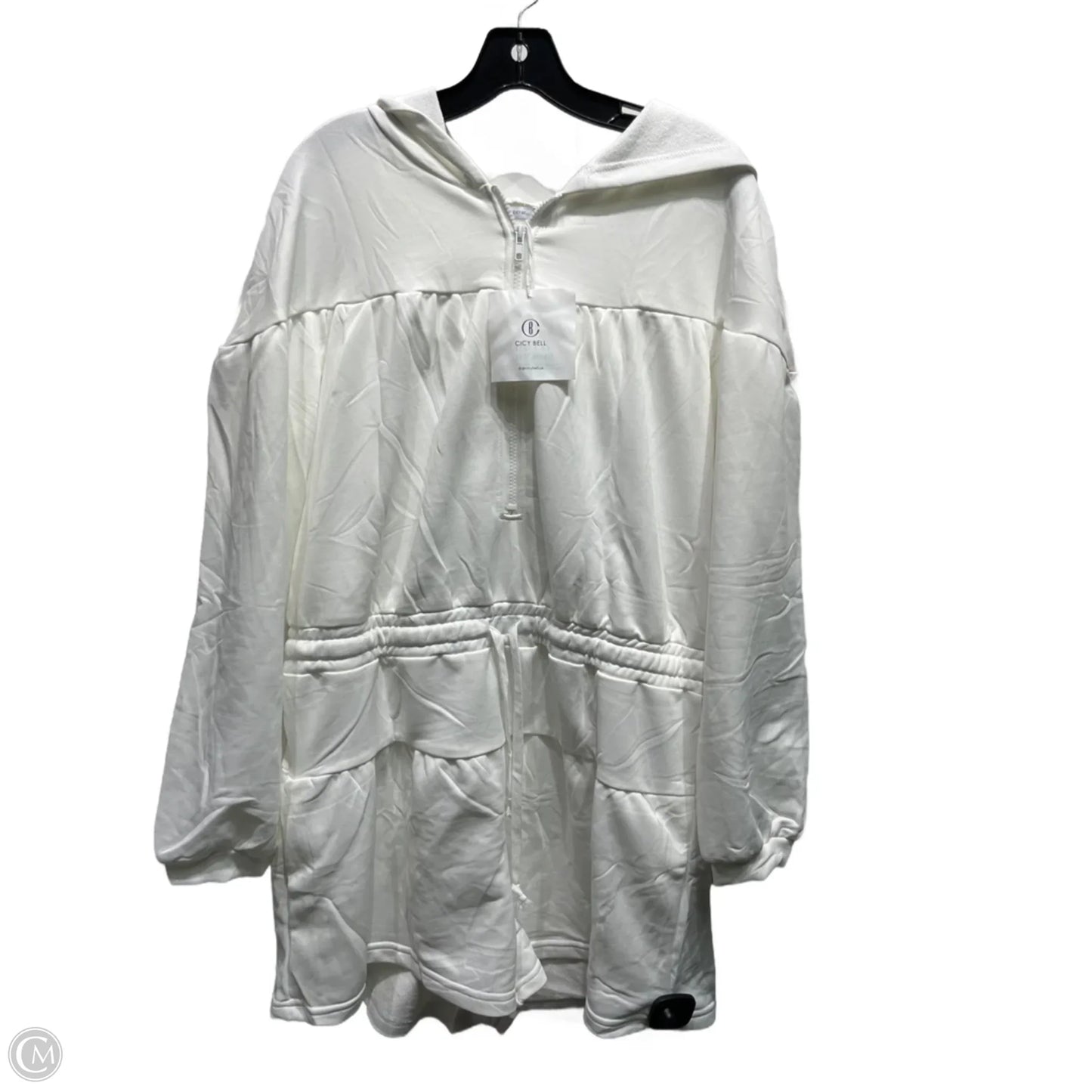 Romper By CICIBELL In White, Size: 2x