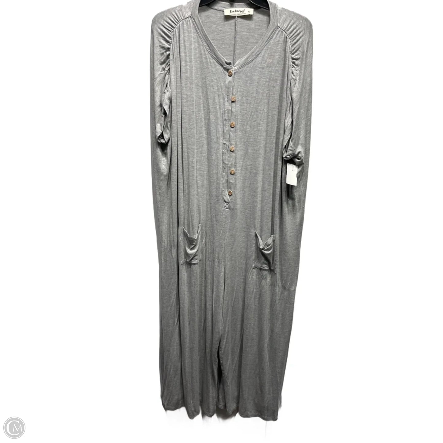 Jumpsuit By Three Bird Nest In Grey, Size: Xl