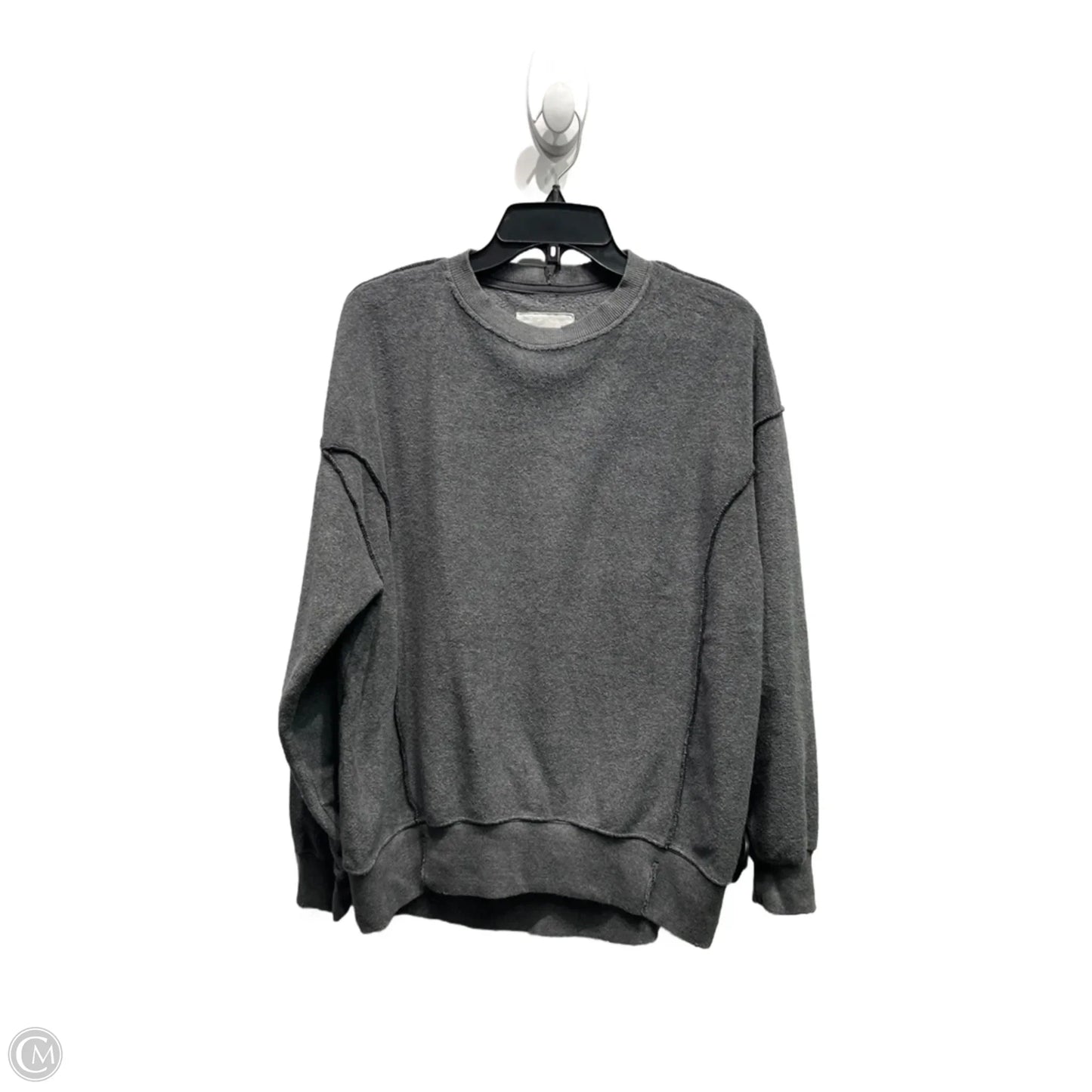Sweatshirt Crewneck By Aerie In Grey, Size: Xxs