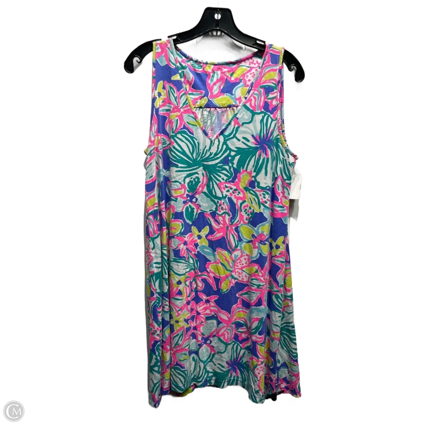 Dress Designer By Lilly Pulitzer In Pink & Purple, Size: S