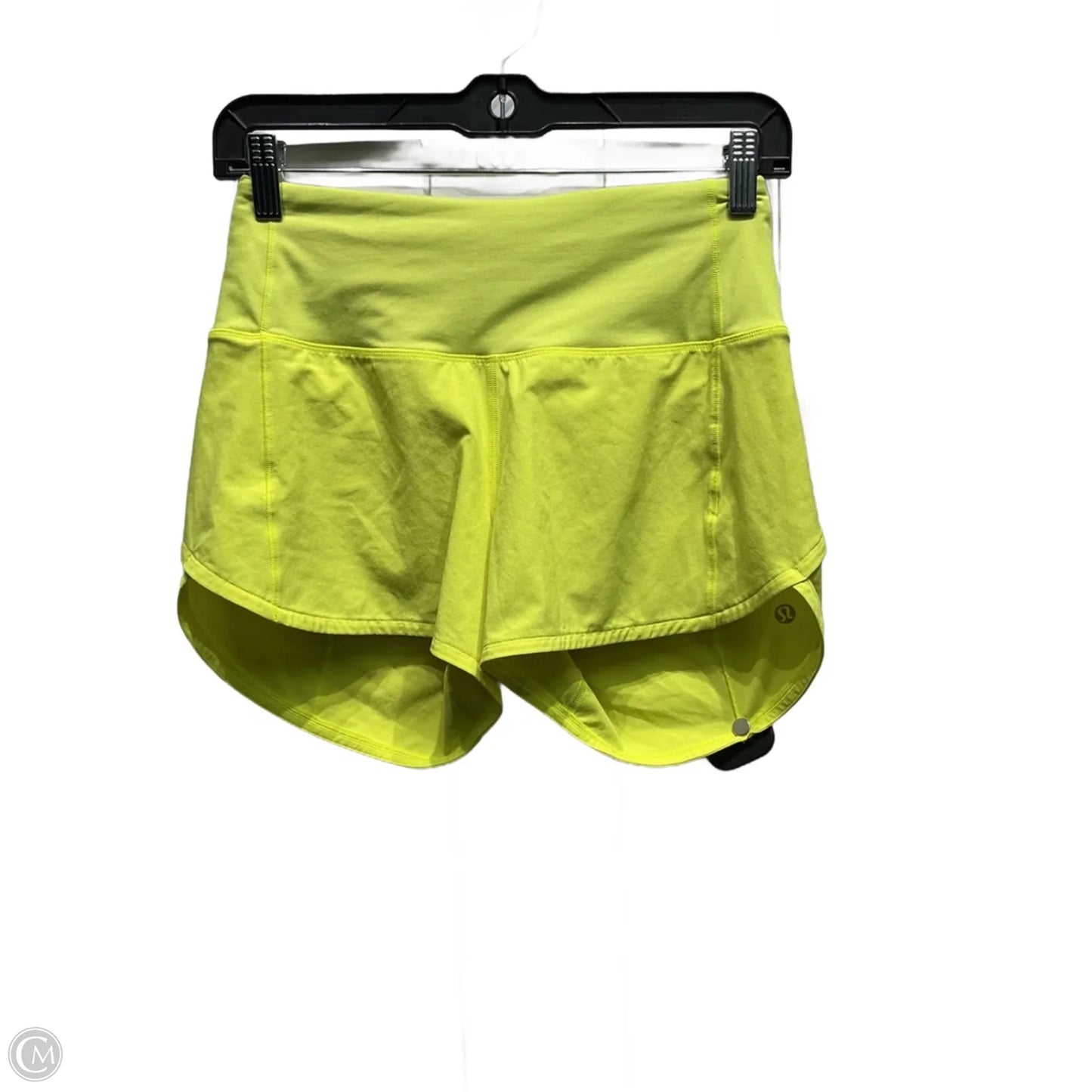 Athletic Shorts By Lululemon In Green, Size: 2