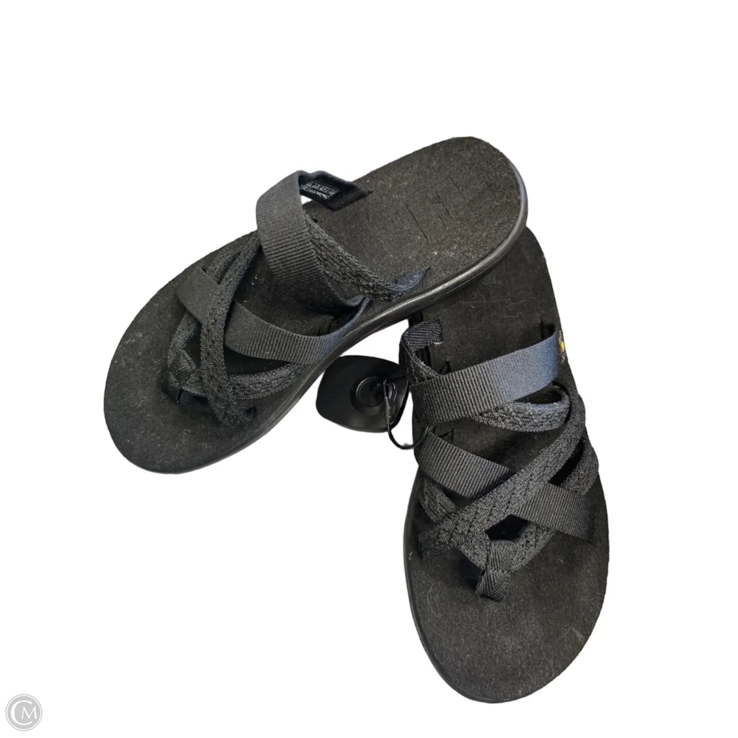Sandals Flats By Teva In Black, Size: 6