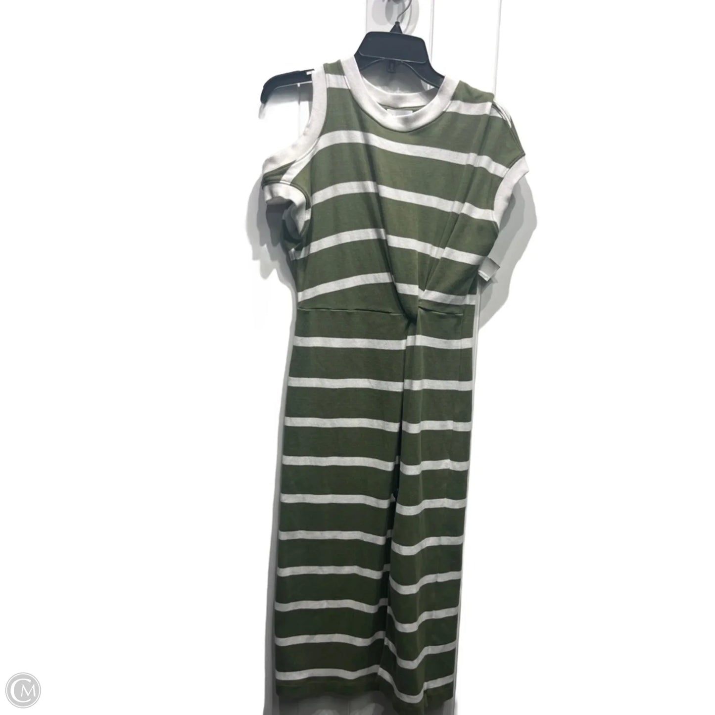 Dress Casual Midi By tanya taylor In Green & White, Size: S
