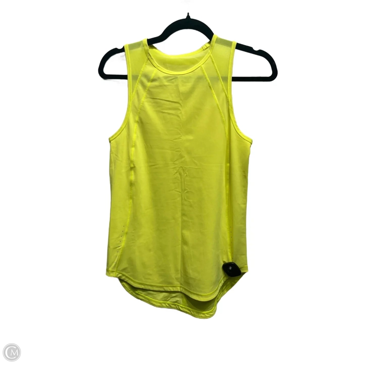 Athletic Tank Top By Lululemon In Yellow, Size: S