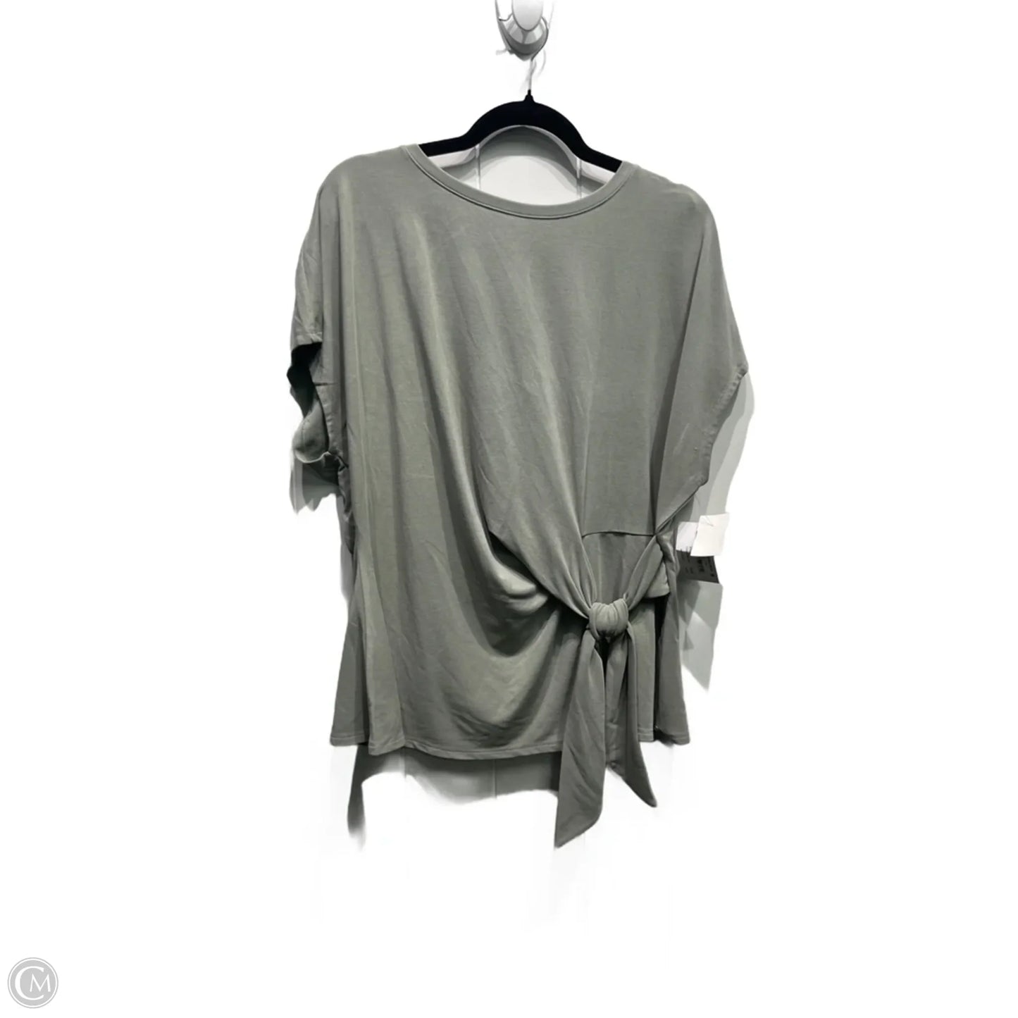 Top Short Sleeve By Nordstrom In Green, Size: Xxl