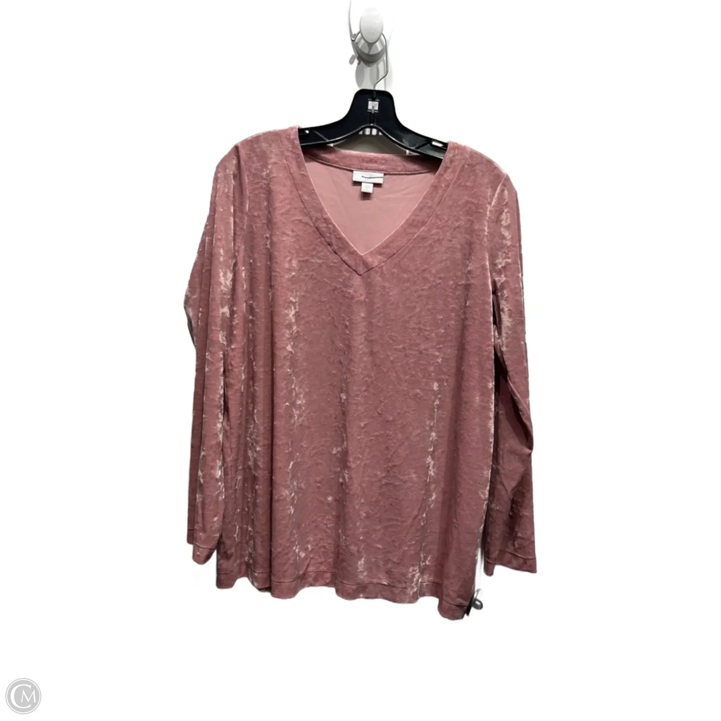 Top Long Sleeve By J. Jill In Mauve, Size: S